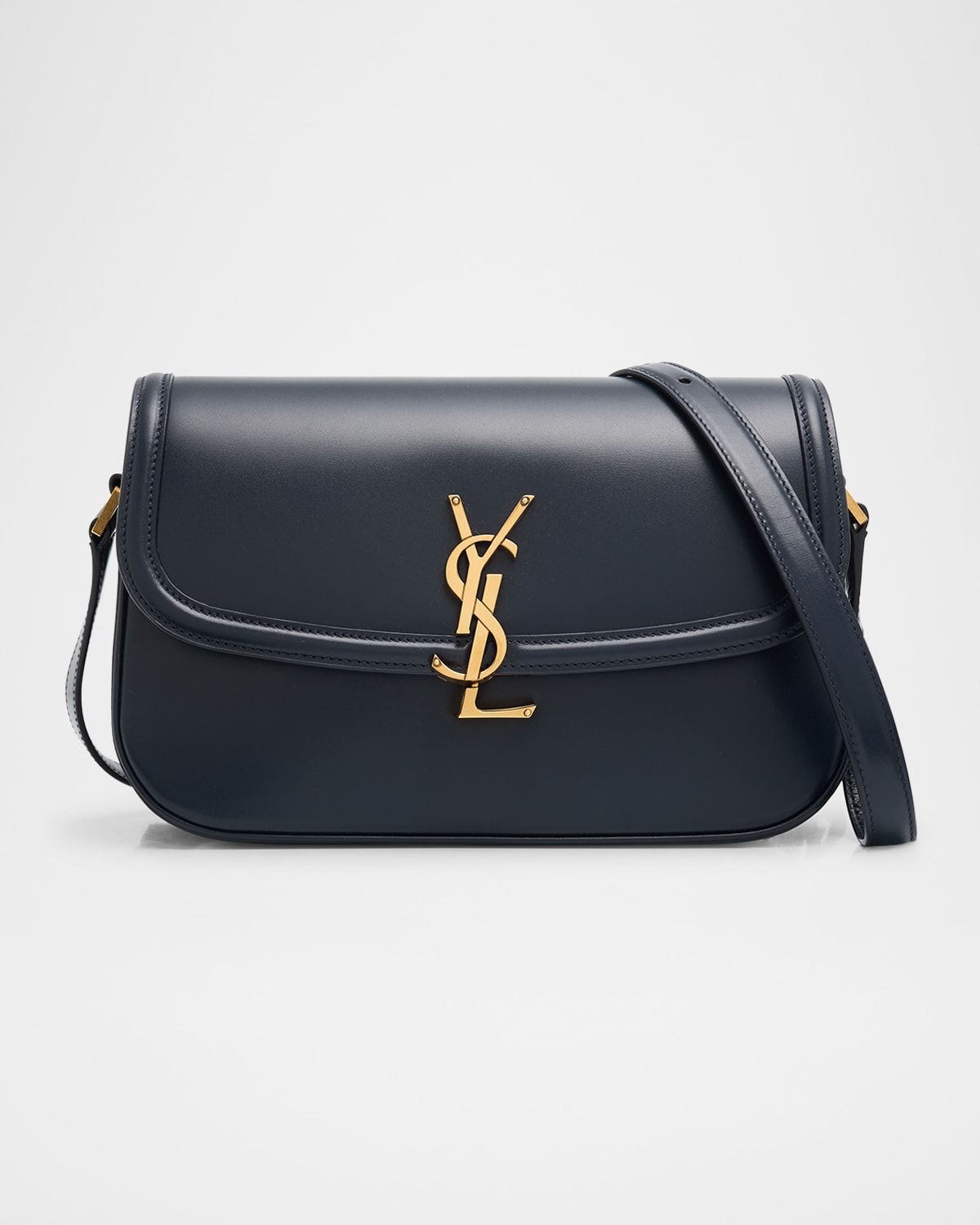 Solferino Medium YSL Shoulder Bag in Smooth Leather