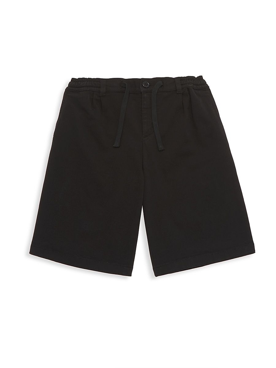 Little Boy's & Boy's Cotton-Blend Shorts - Black - Size 8