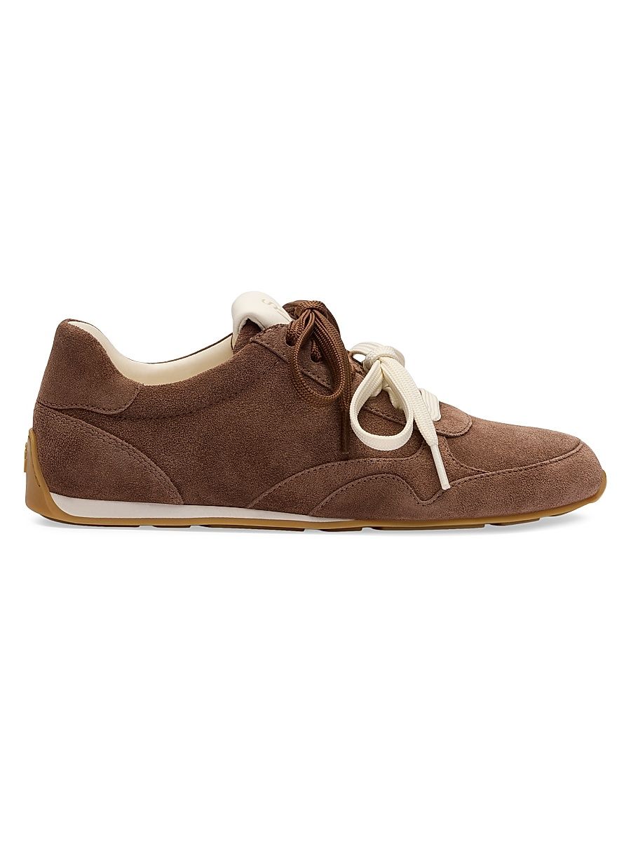 Women's Bond Sport Suede Low-Top Sneakers - Cigar - Size 9