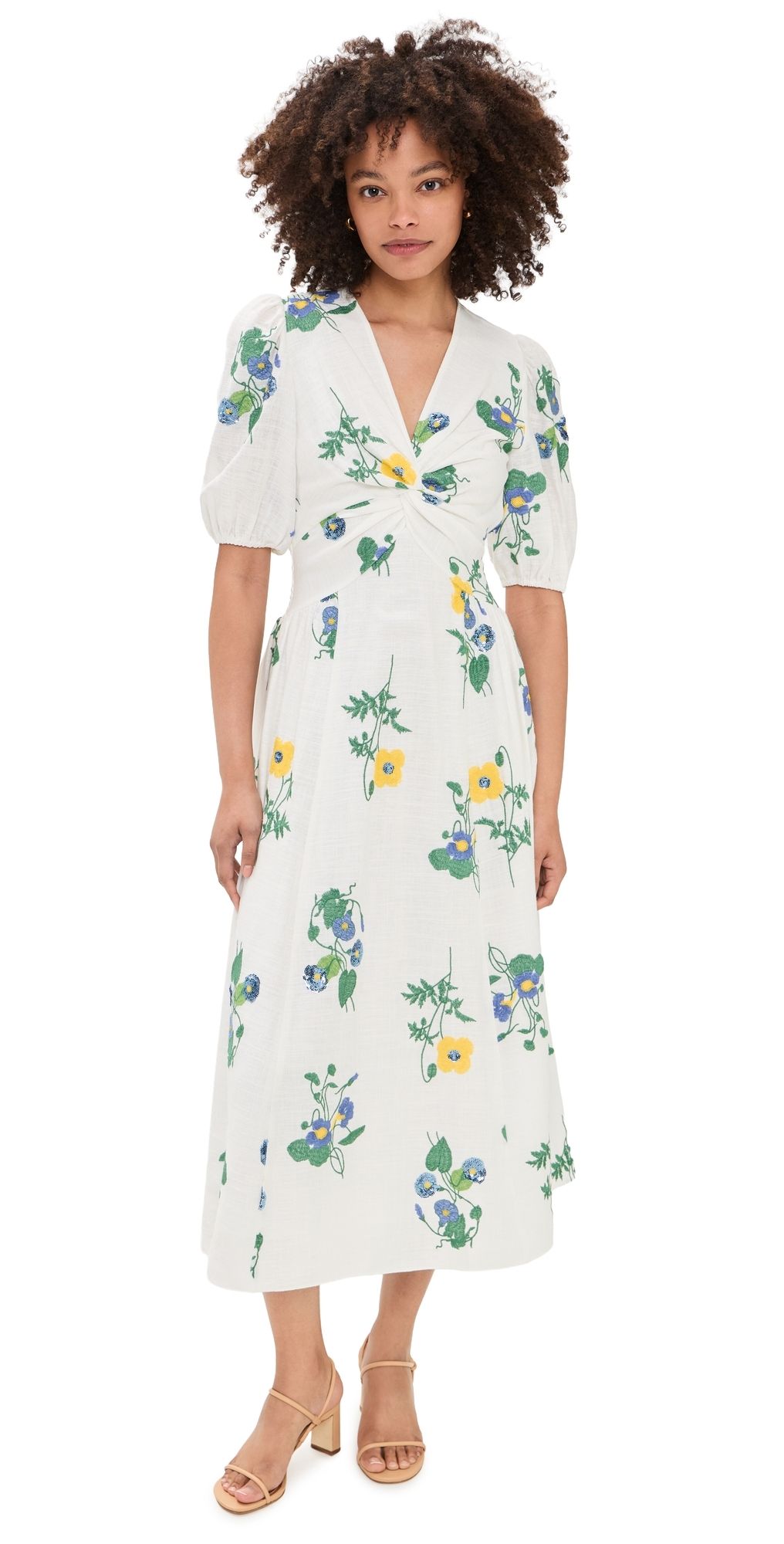 Shoshanna Dodge Dress Optic/Multi 14