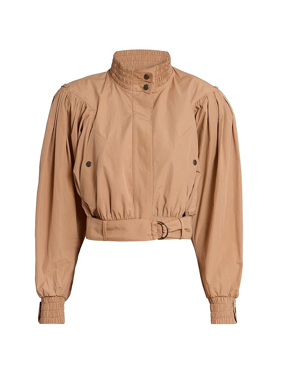 Women's Cotton Crop Jacket - Reef Shell - Size 6