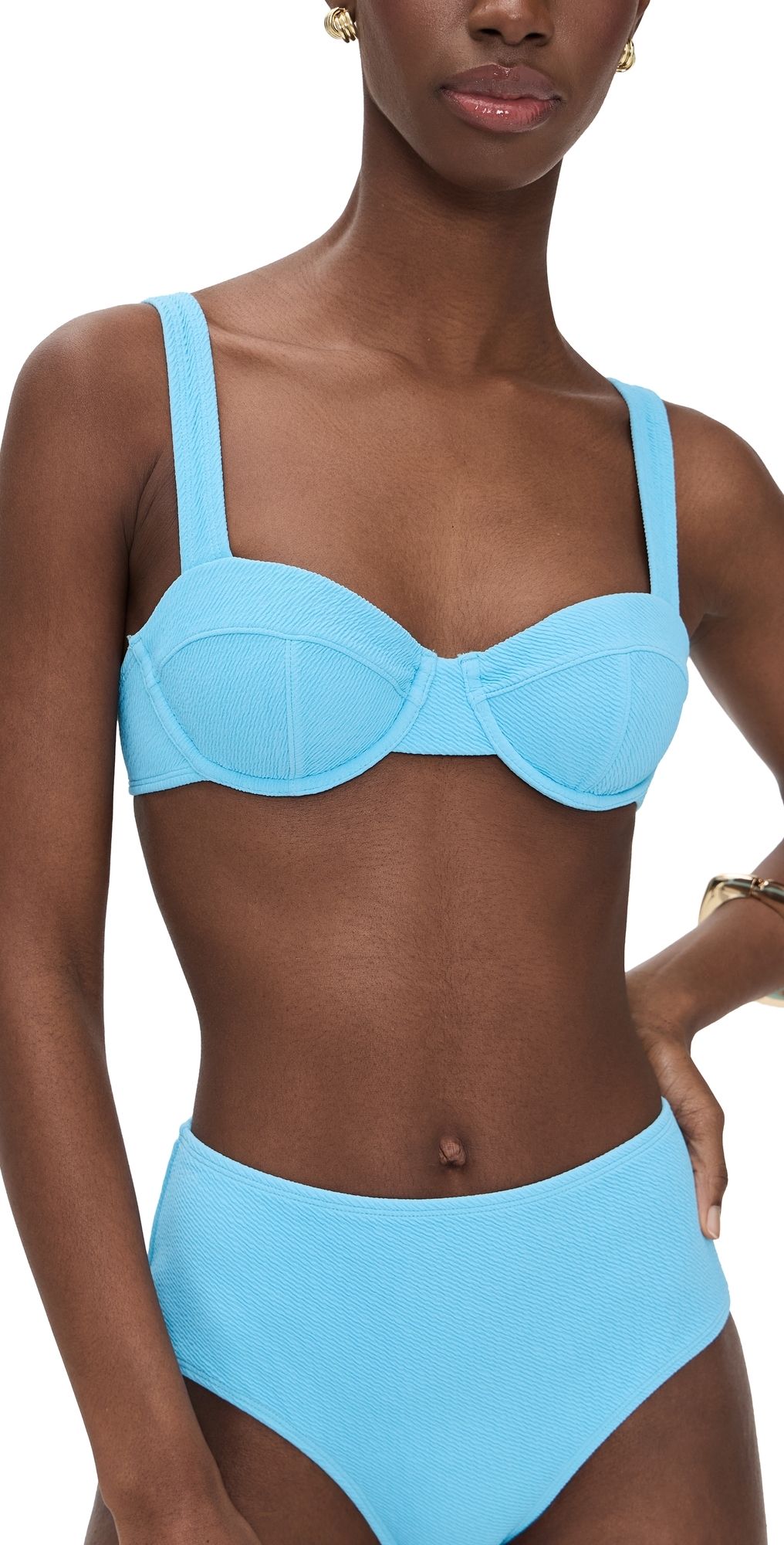 Solid & Striped The Lilo Bikini Top Ocean Mist XS