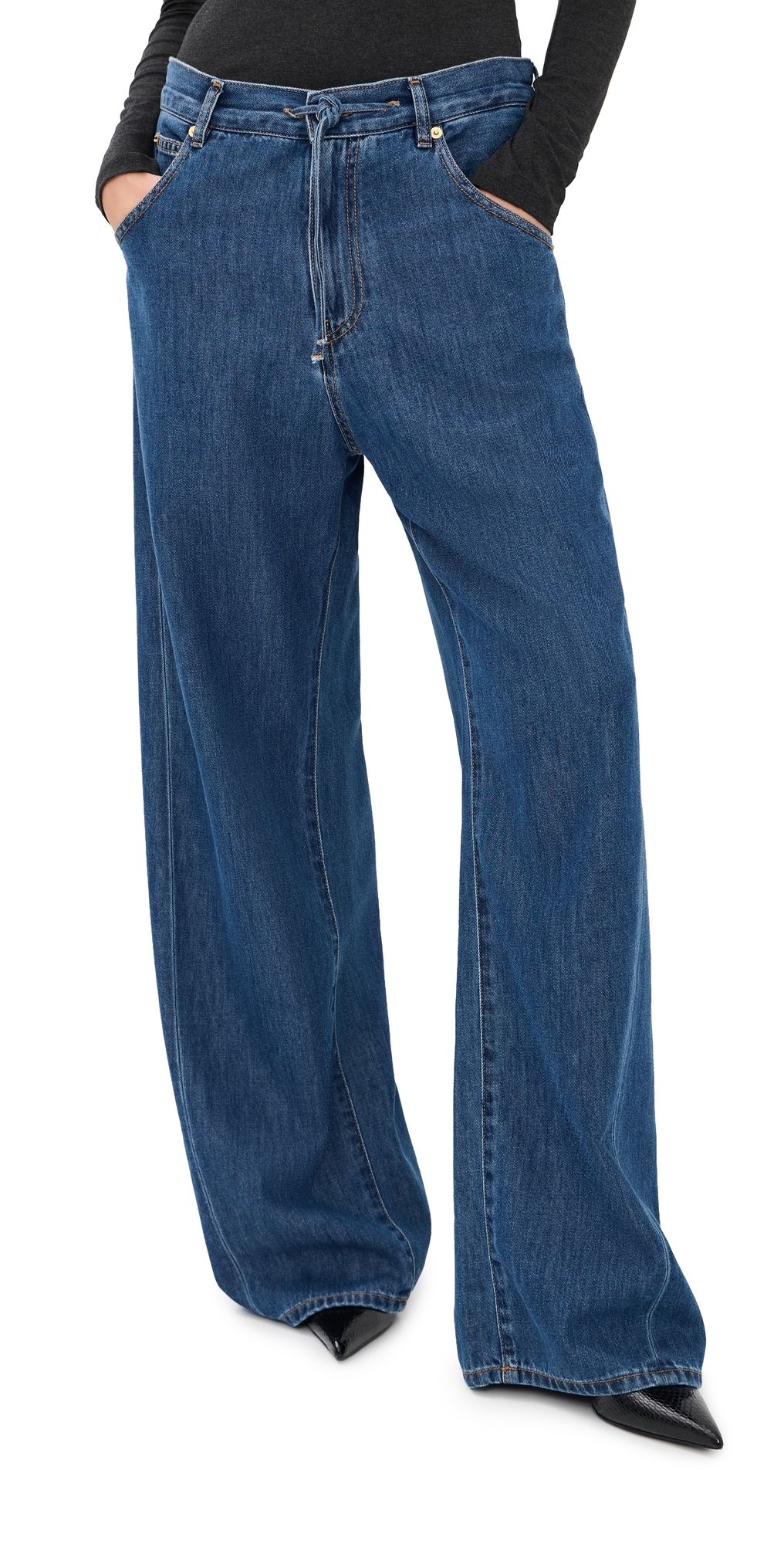 DARKPARK Iris Paper Bag Denim Jeans Blue New York 27