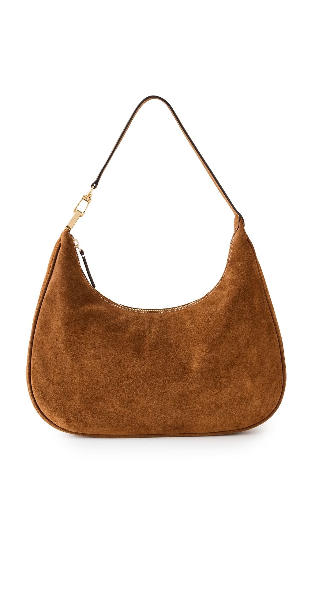 STAUD Sylvie Shoulder Bag Tan One Size