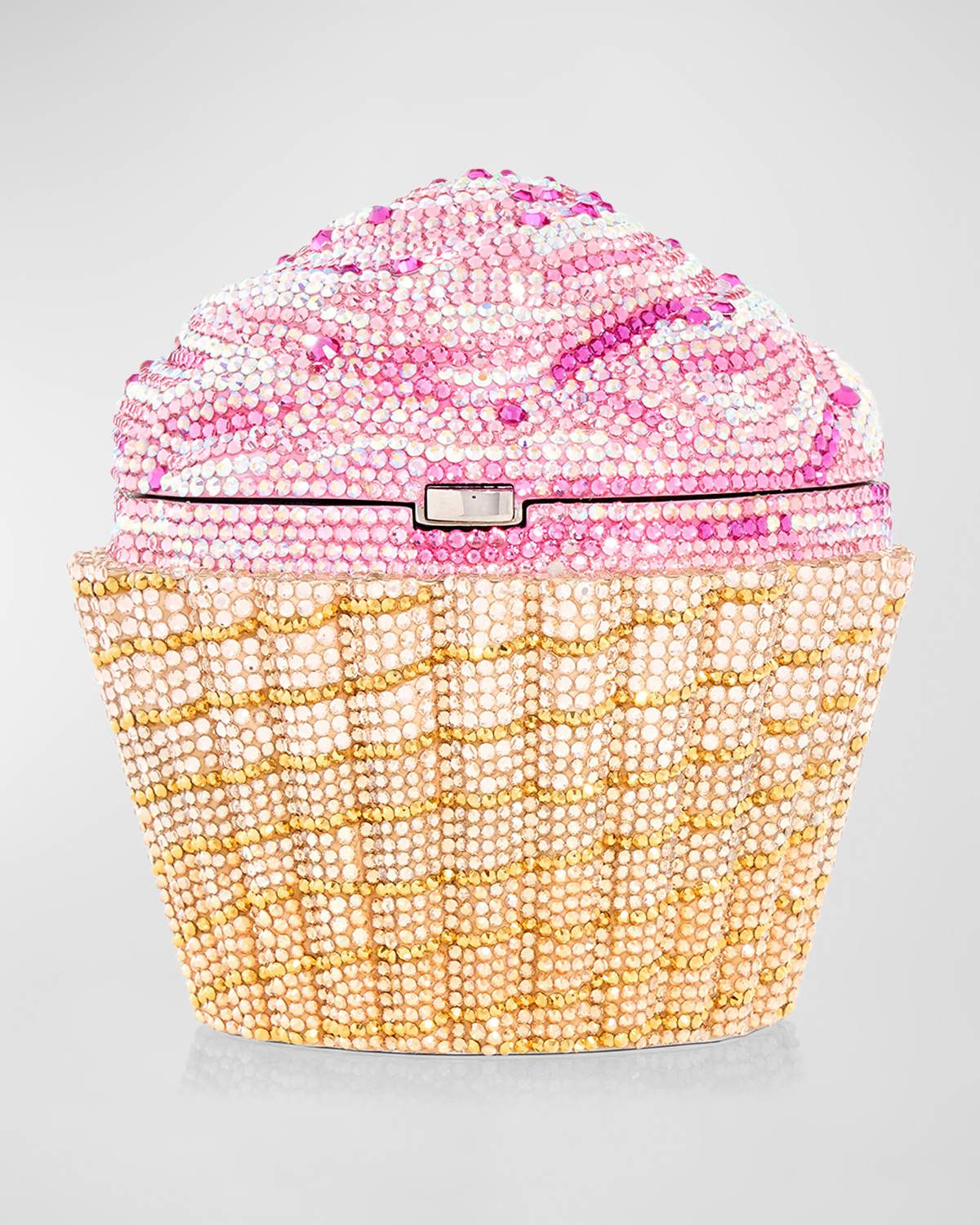 Strawberry Cupcake Crystal Minaudiere