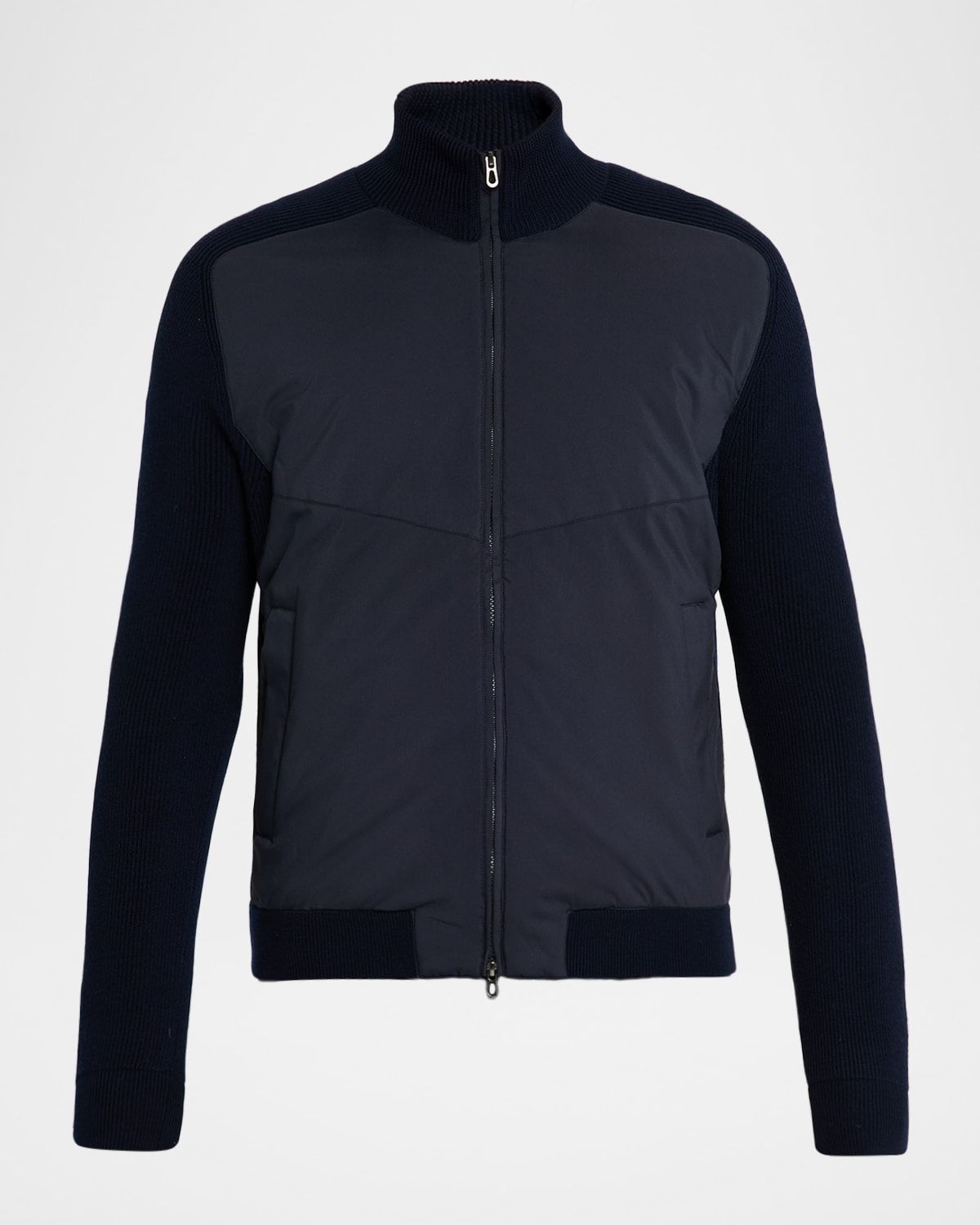 Men & apos;s Dinghy Cashmere Rib Reversible Rollneck Sweater