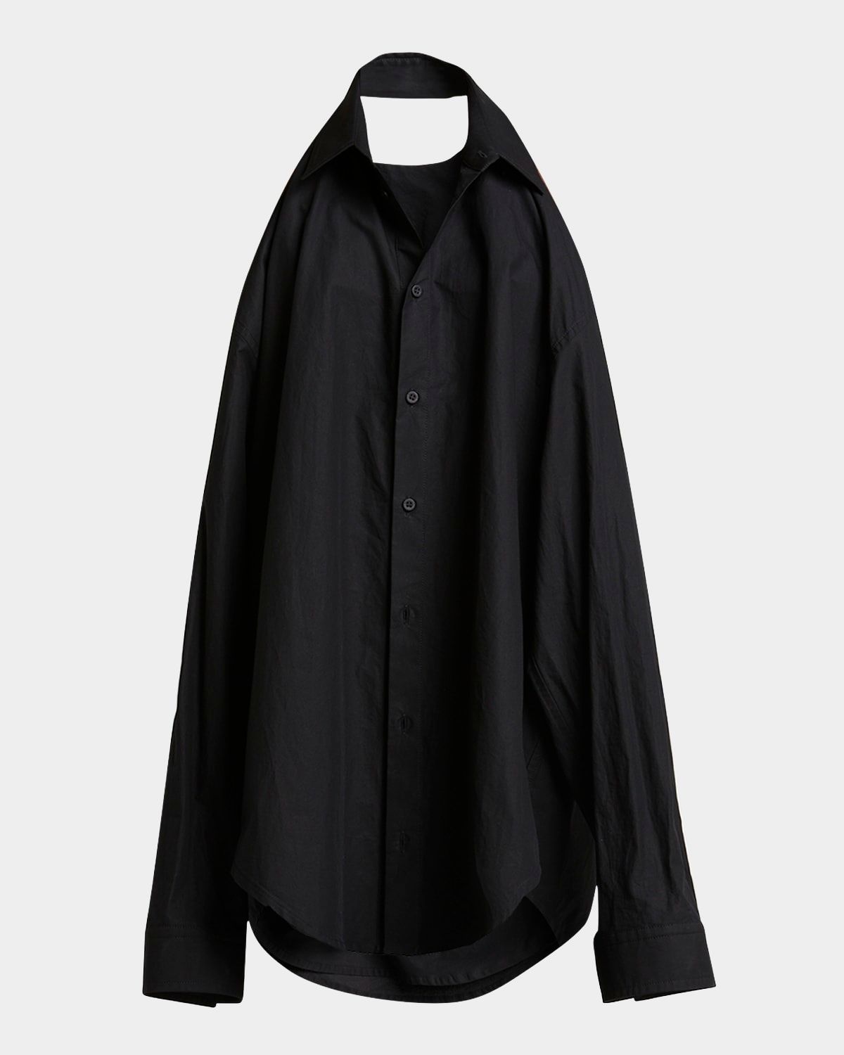 Suspended Poplin Shirtdress