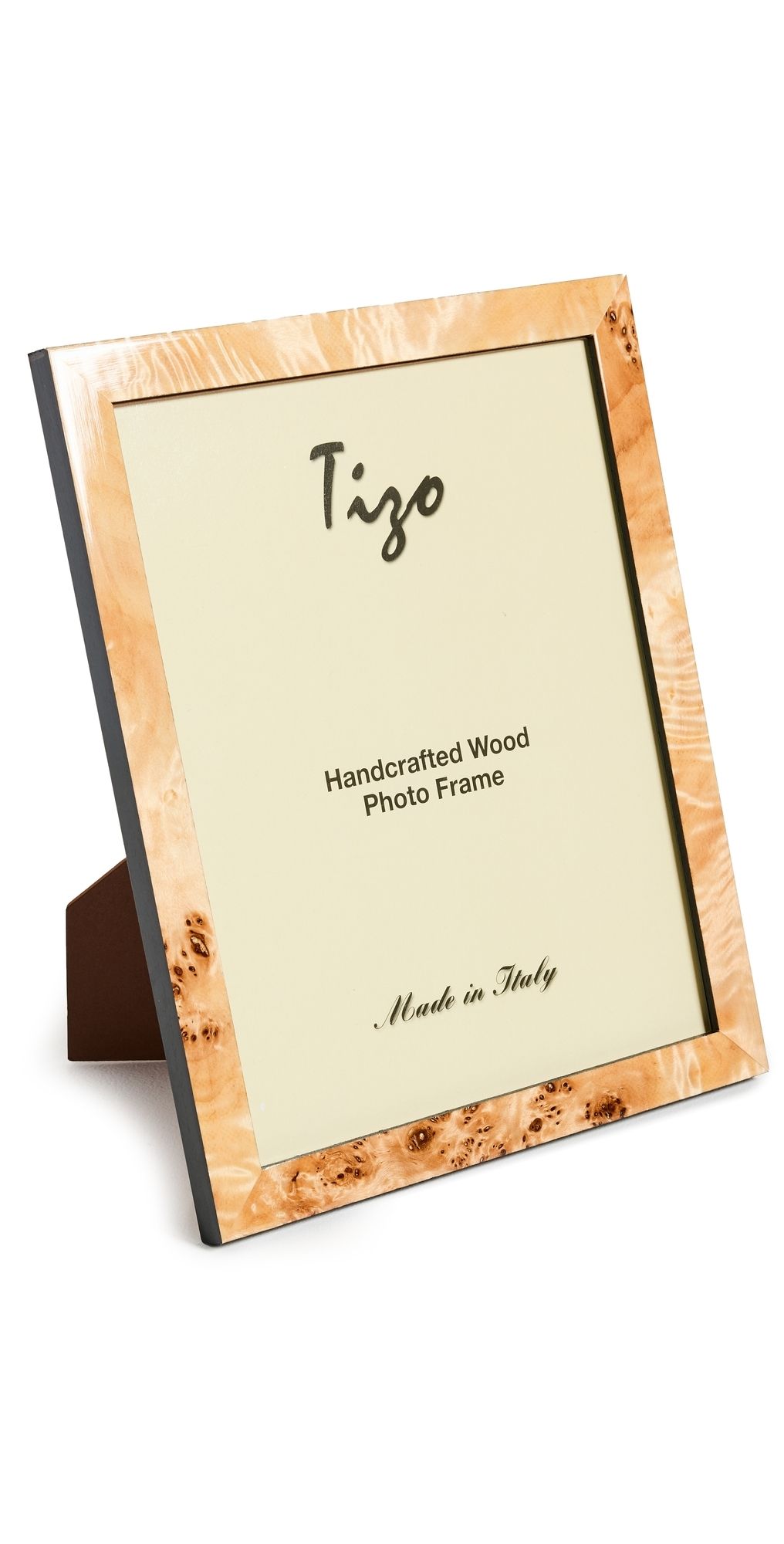 Tizo Design Wood Frame 8x10 Natural Burl One Size