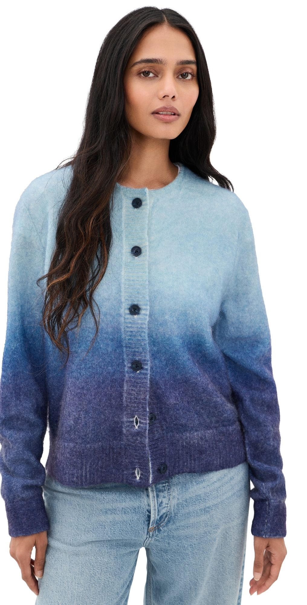 ALIGNE Shirley Cardigan Blue XL