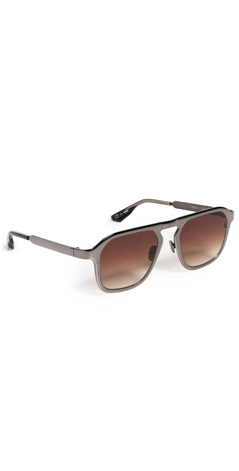 Krewe Zander Sunglasses Gunmetal Chroma/Black Tea One Size