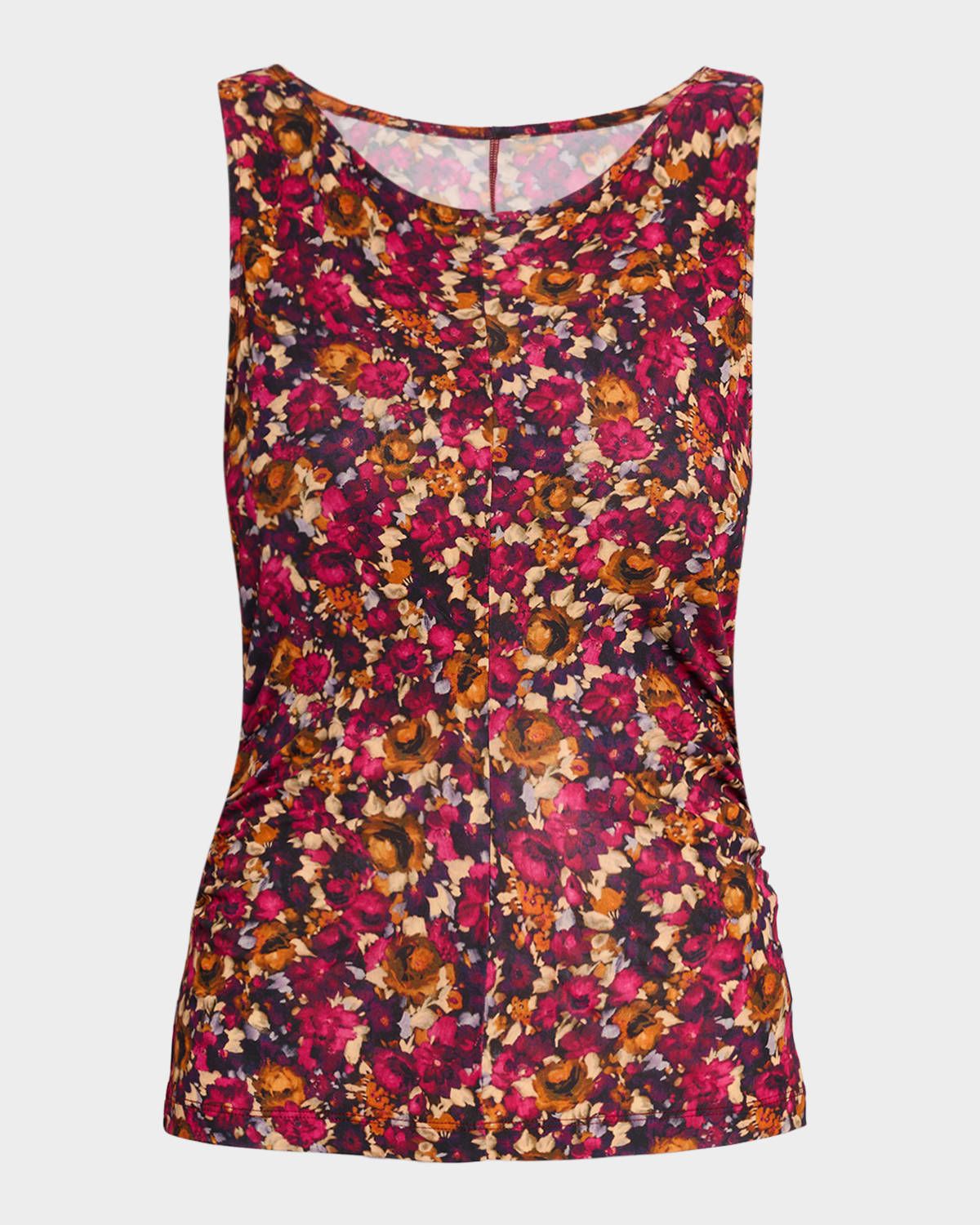 Loulou Floral Jersey Tank Top