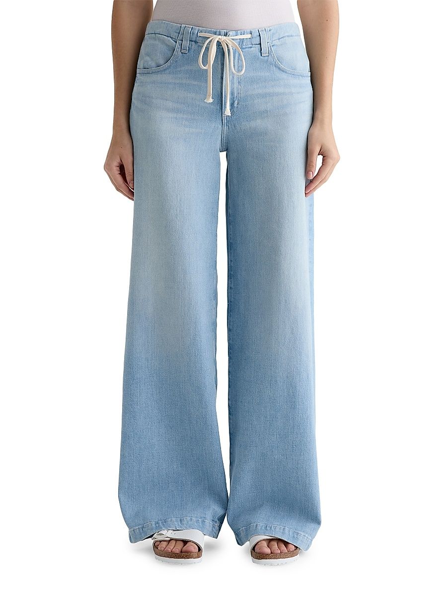 Women's Stella Cinched Palazzo Pants - Serendipity - Size 29