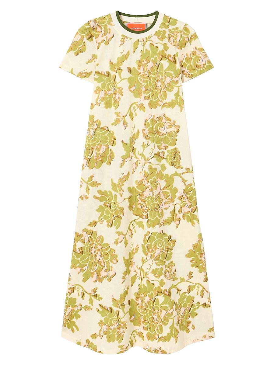 Women's Sporty Swing Dress - Oasis Green - Size XS