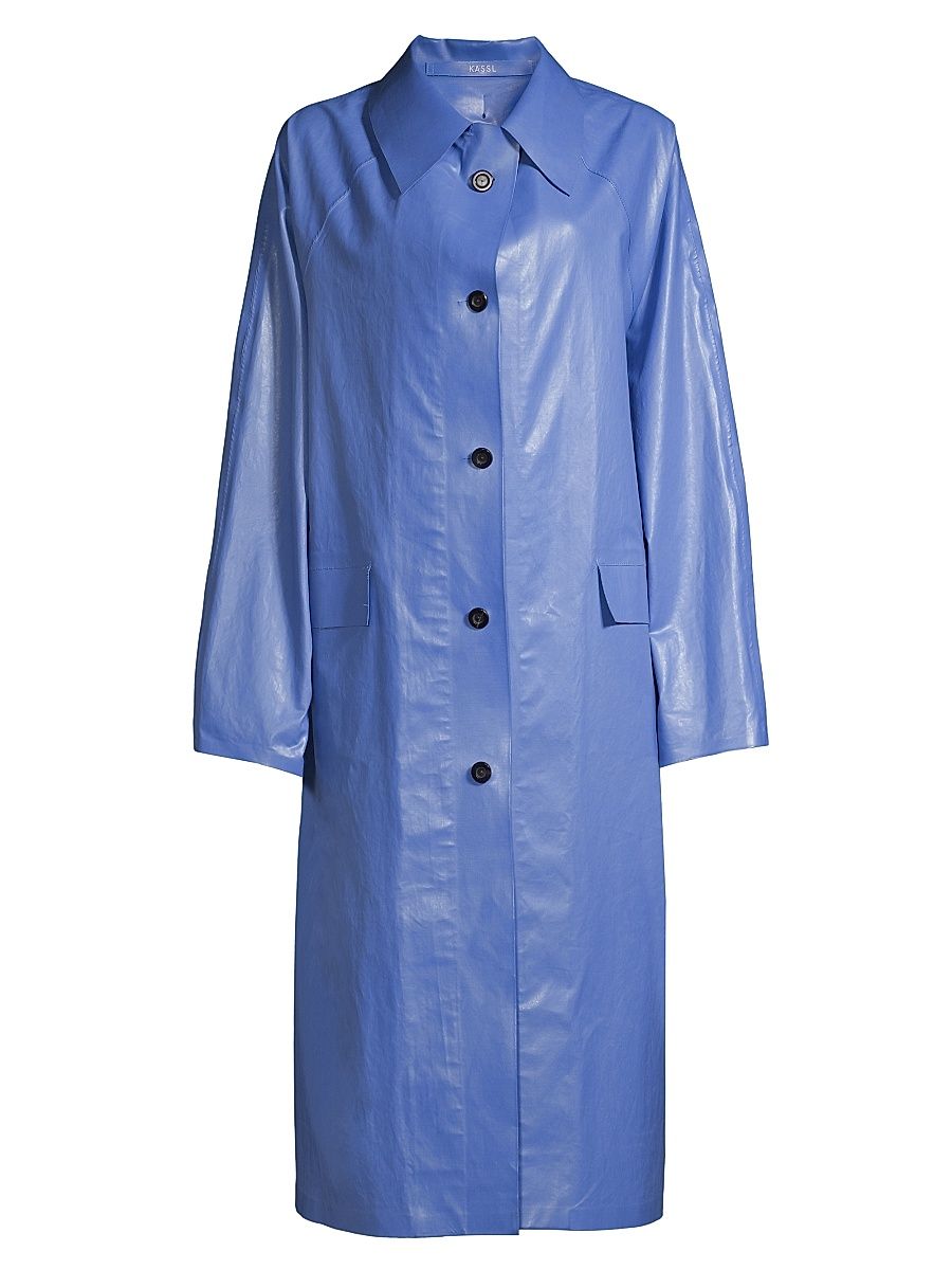 Women's Original Above Oil Coat - Cobalt - Size Small