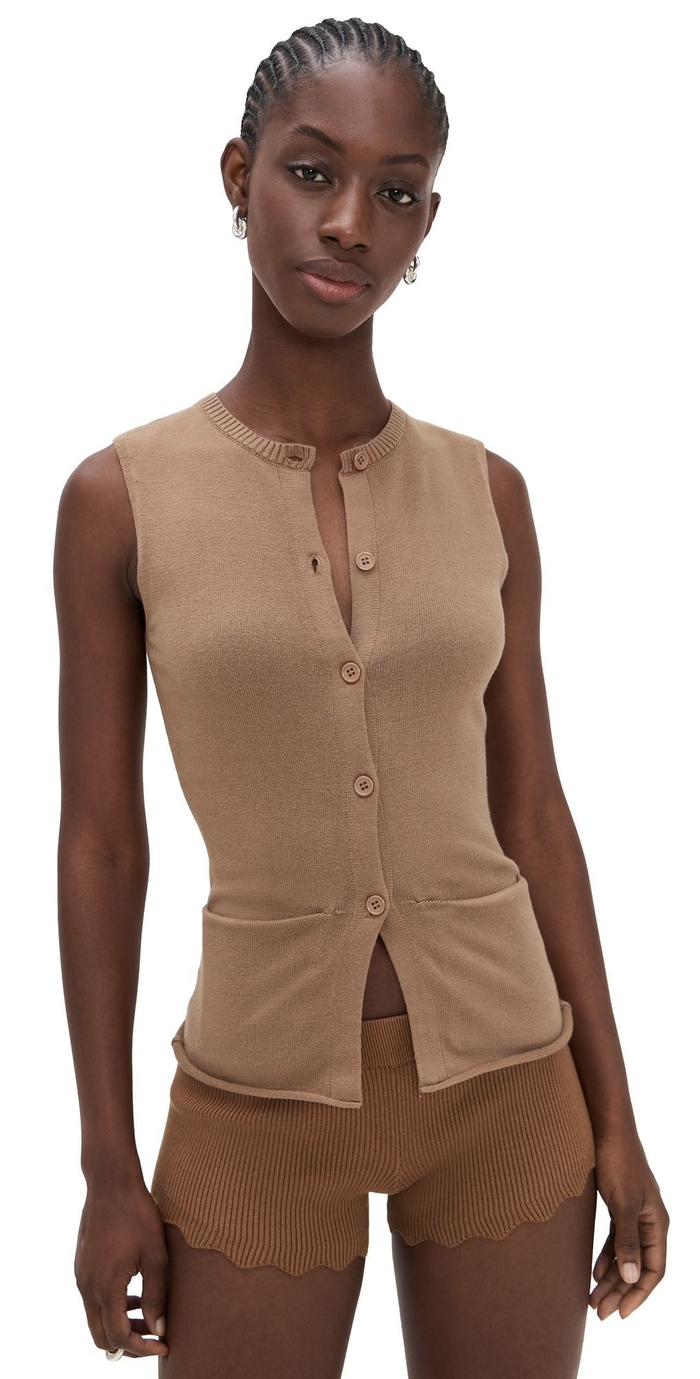 Lioness Kourt Vest Mocha Mousse XXXL