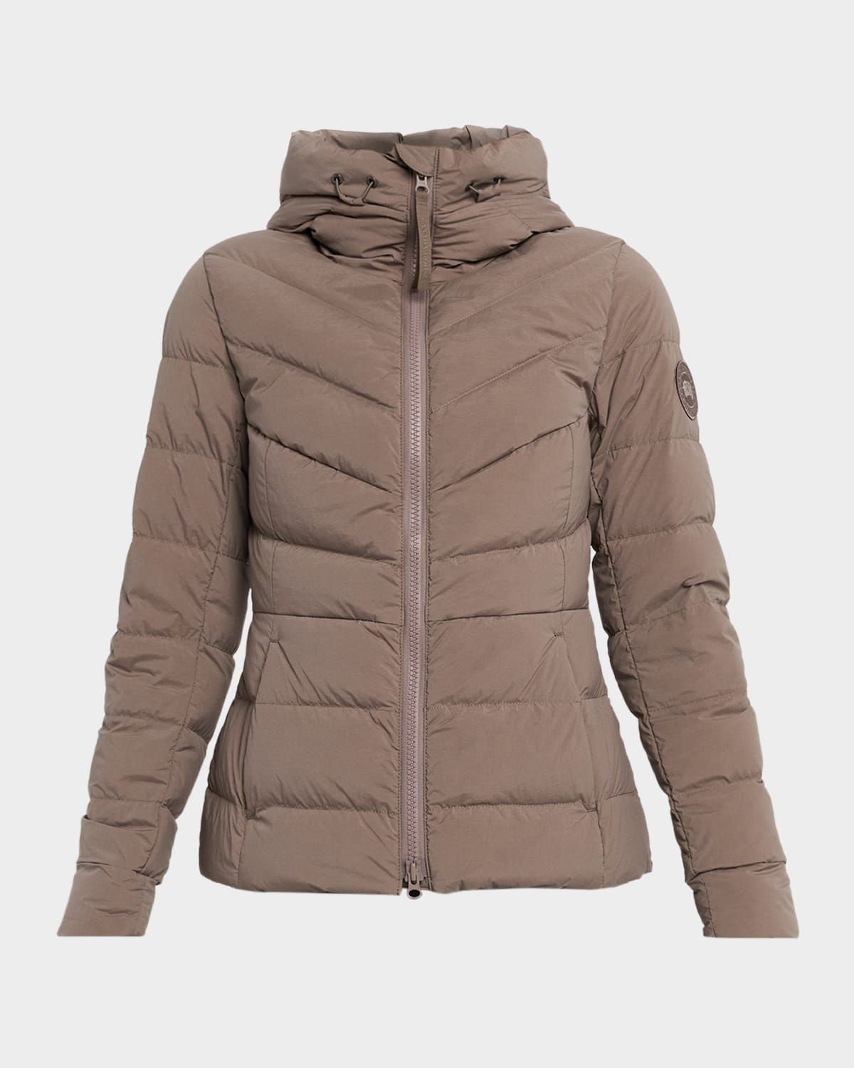 Clair Hooded Down Puffer Jacket