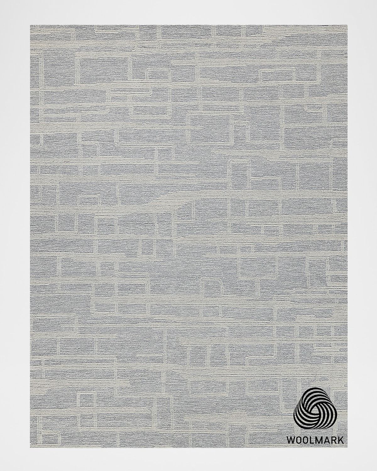 Park City Hand-Tufted Light Gray/Ivory Rug