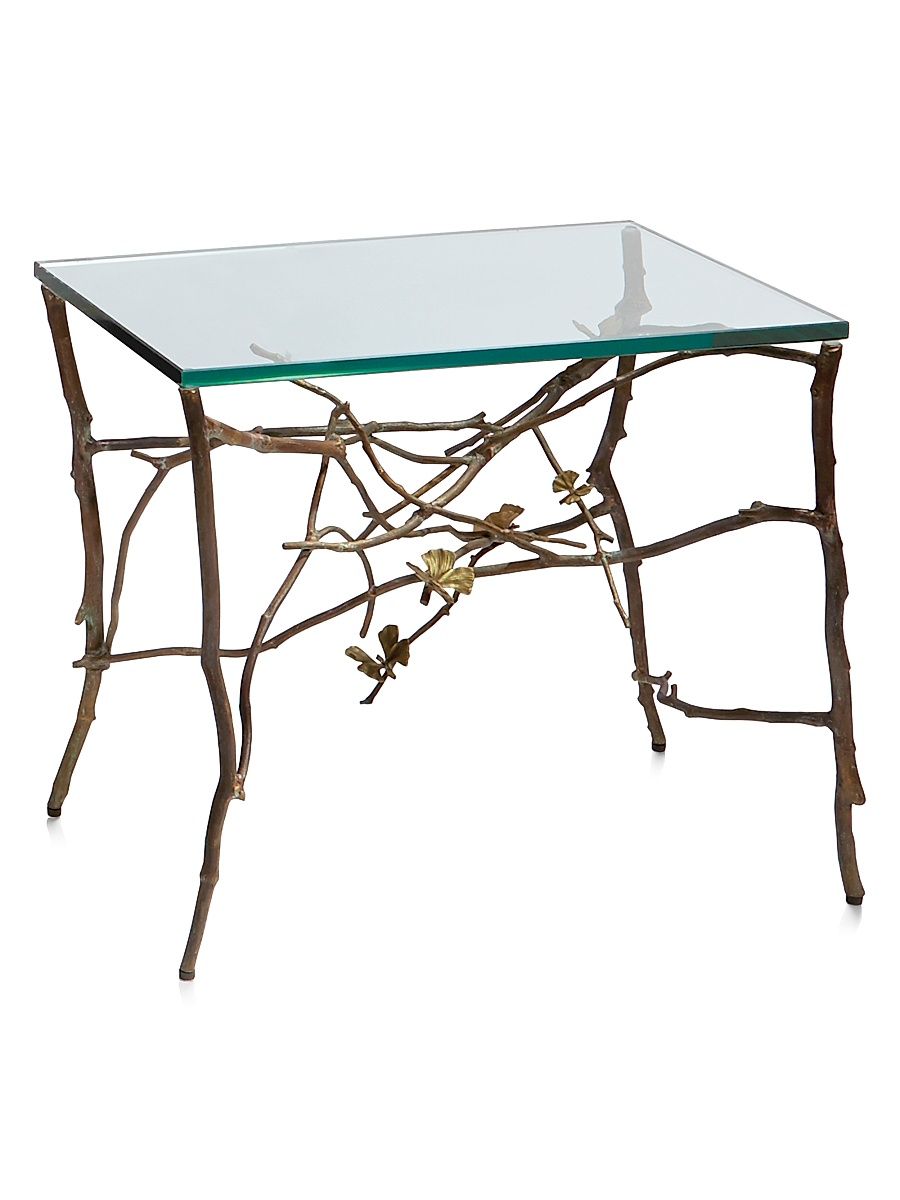 Butterfly Ginkgo Side Table