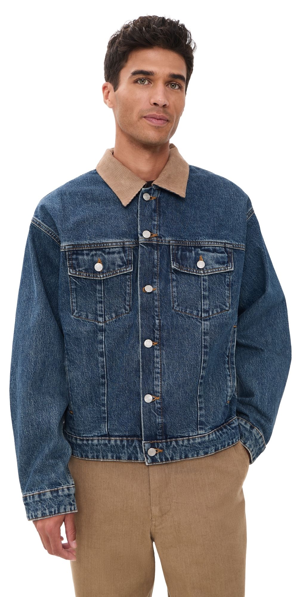 NN07 Roy Denim Jacket Stonewashed L