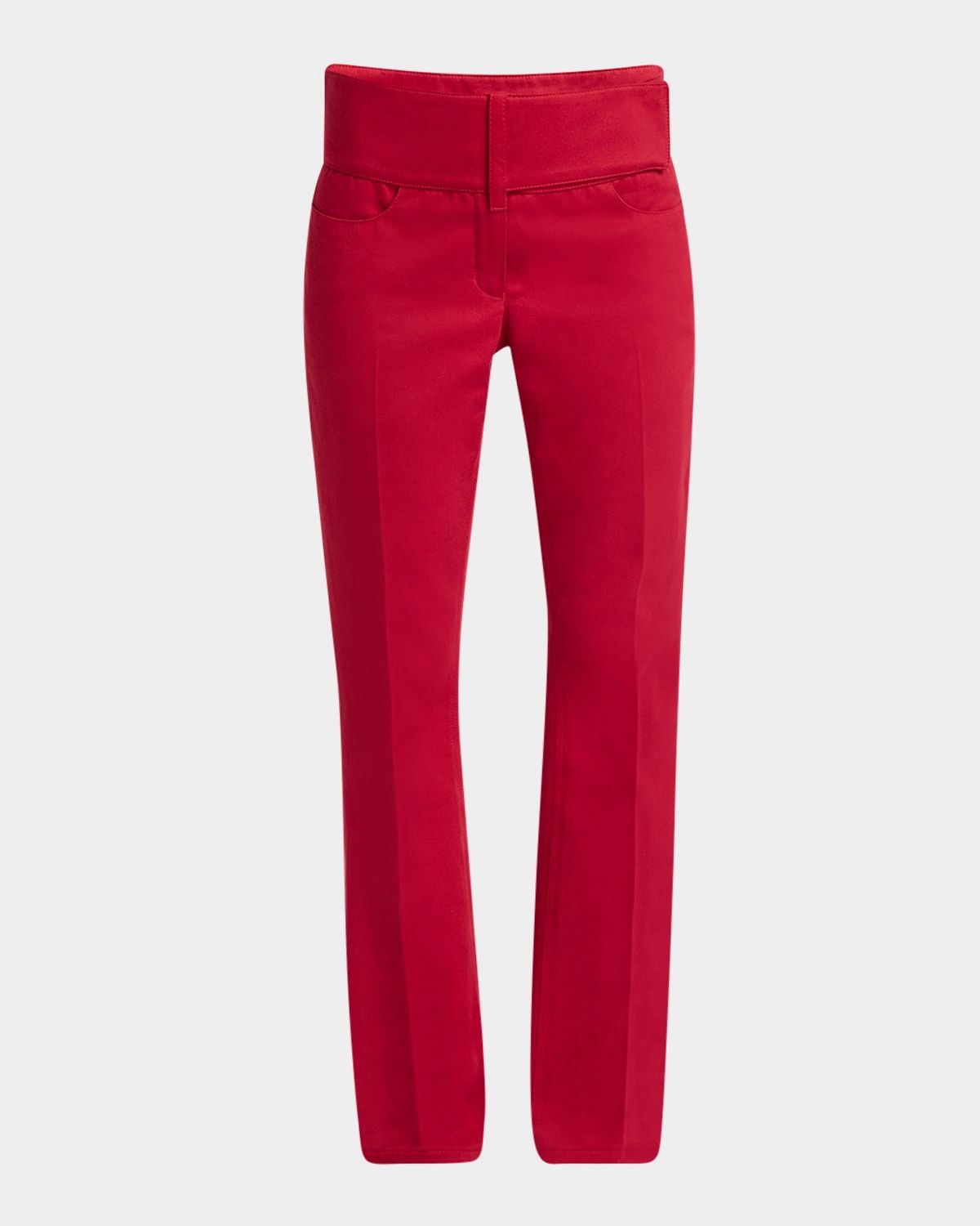 Slim-Leg Tech Crepe Pants