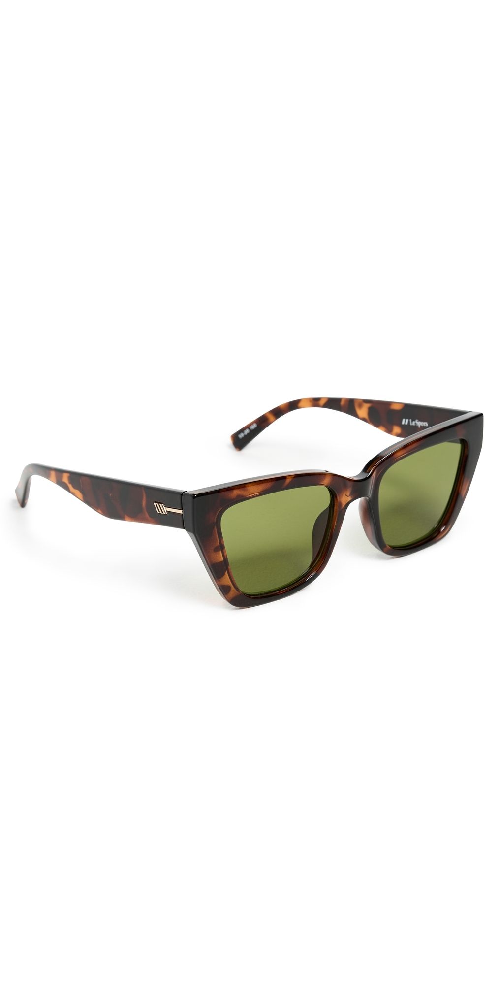 Le Specs Le Coeur Sunglasses Dark Tort One Size