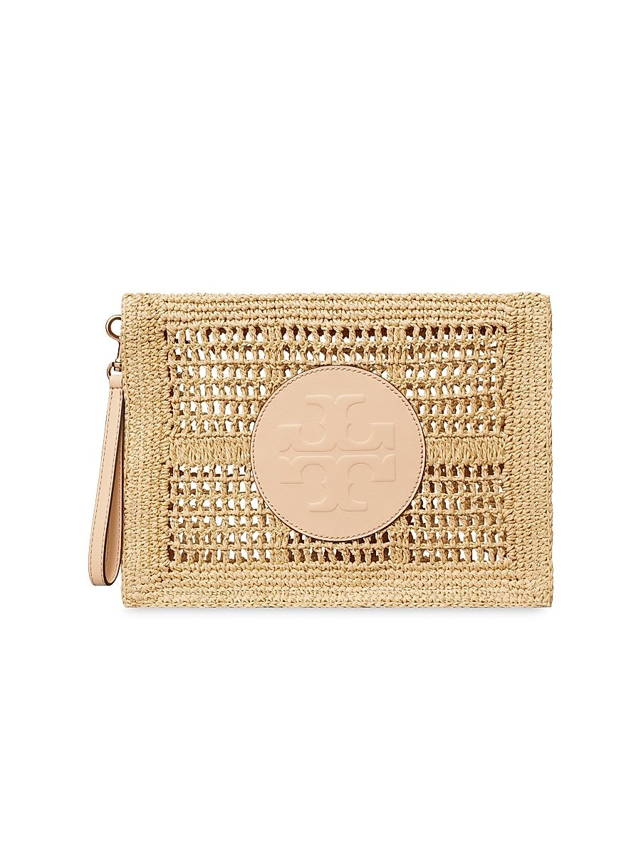 Women's Ella Crochet Pouch - Natural