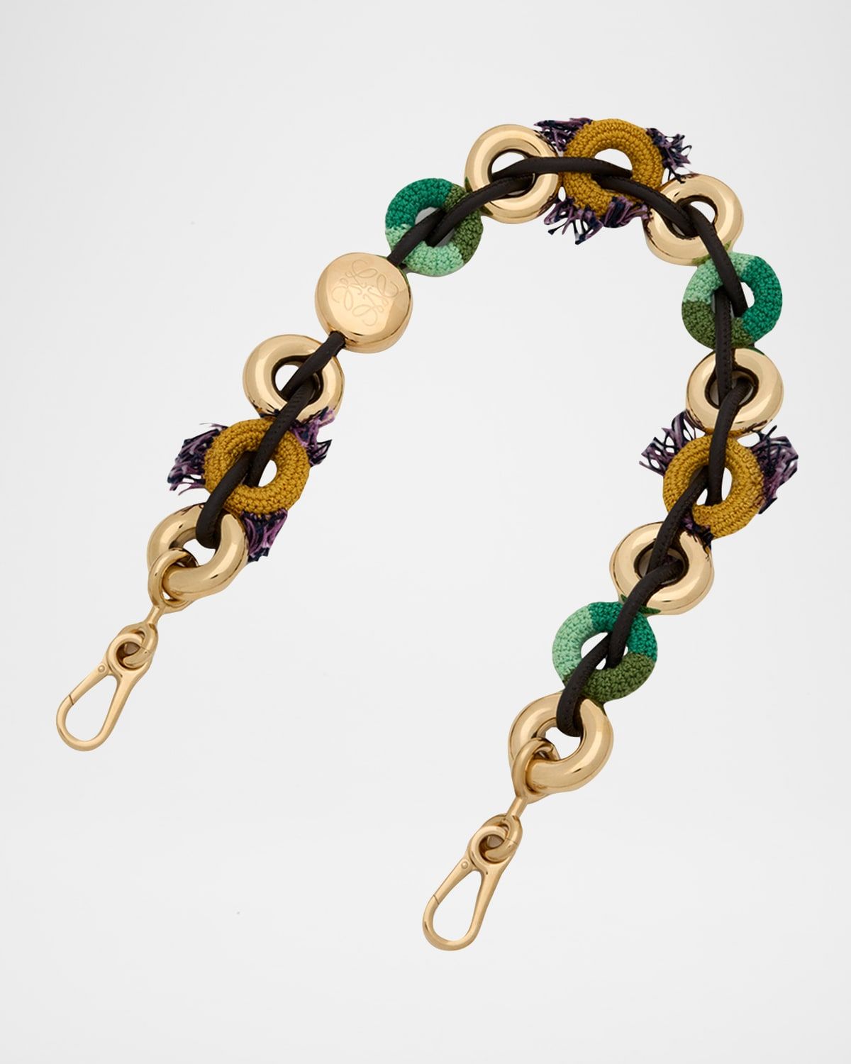 Crochet Donut Chain Shoulder Strap