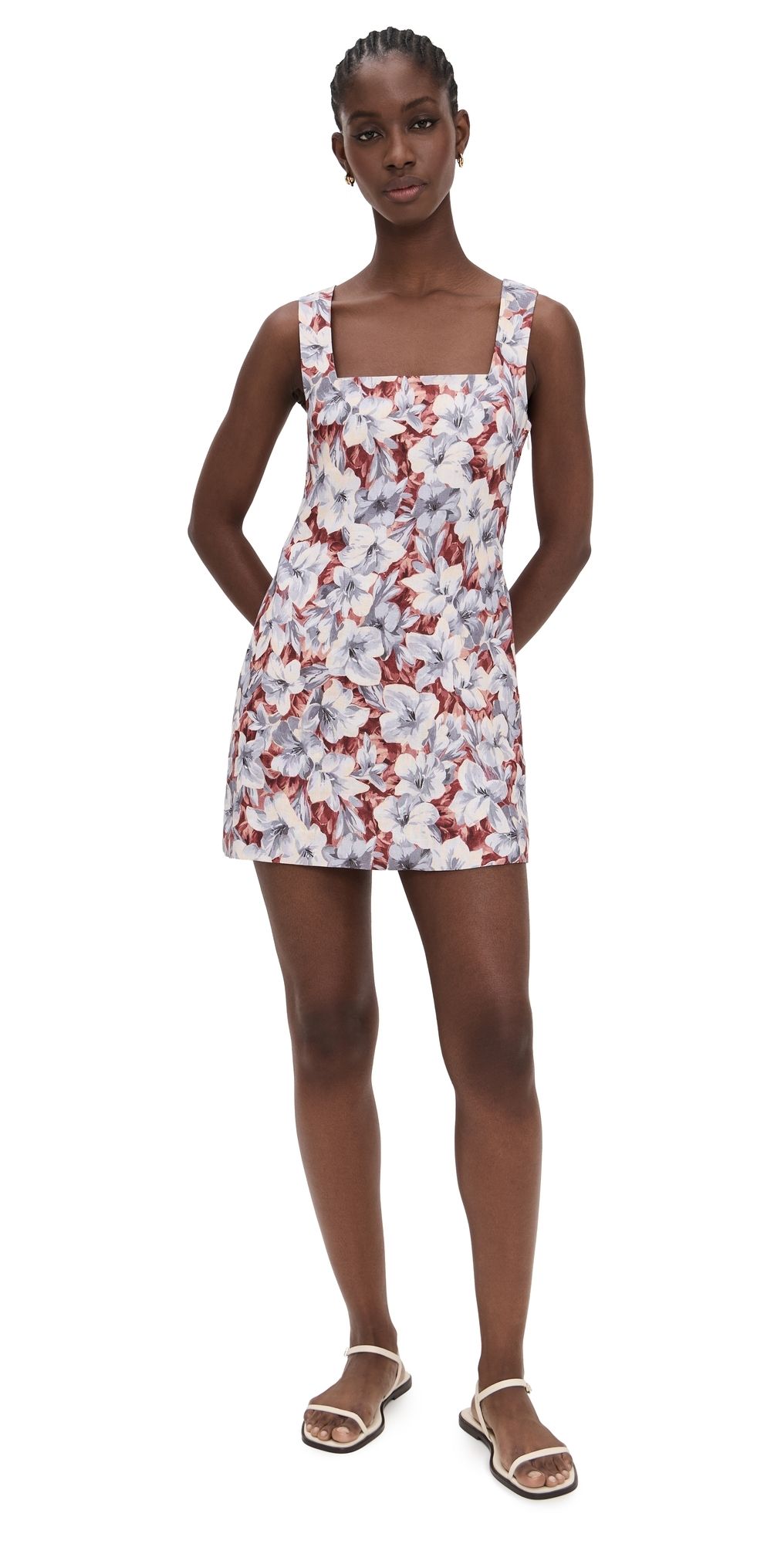 POSSE Alice Mini Dress Lily Garden XS