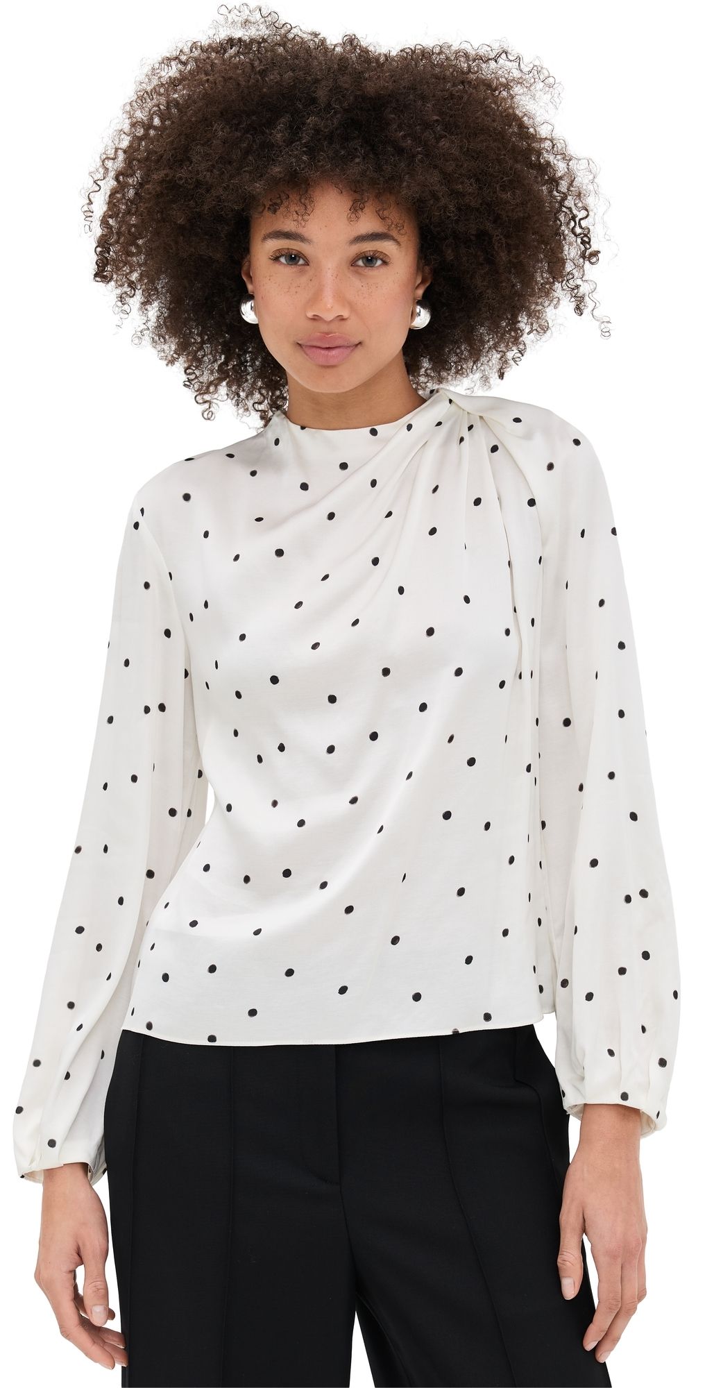 A. L.C. Blaire Top Cream/Black 4