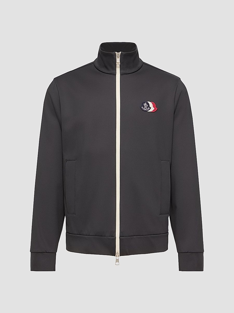 Men's Zip-Up Sweatshirt - Navy Blue - Size XXL