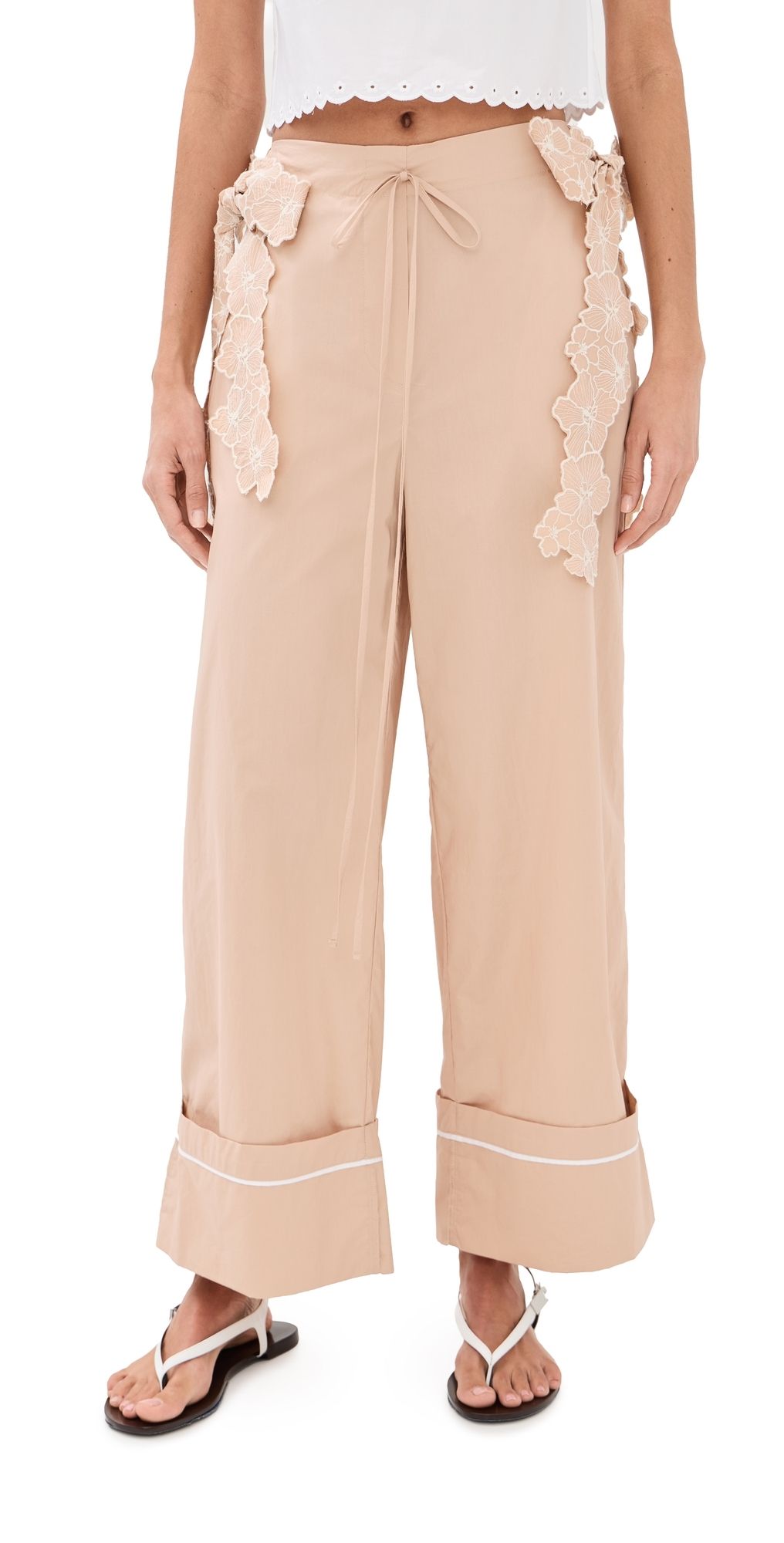 Kika Vargas Debra Pants Sand 2