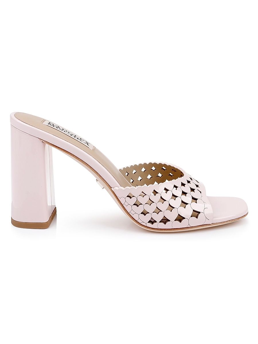 Women's Omni 85MM Patent Leather Sandals - Pink Patent - Size 11