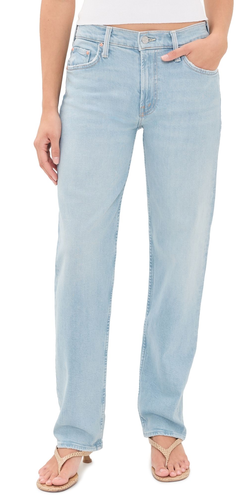 MOTHER The Newbie Skimp Jeans GO LONG 32