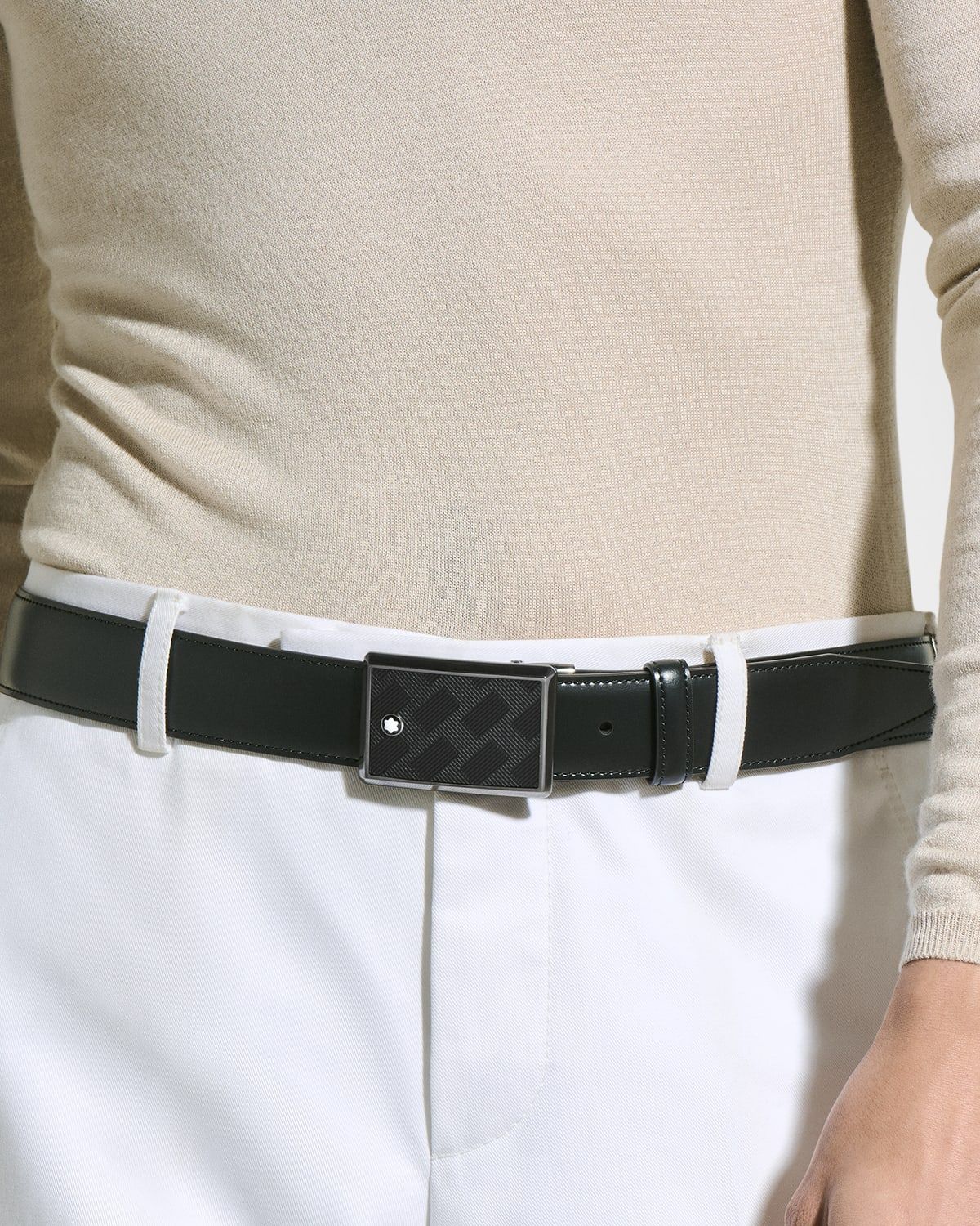 Men & apos;s Extreme 3.0 Plate-Buckle Leather Belt