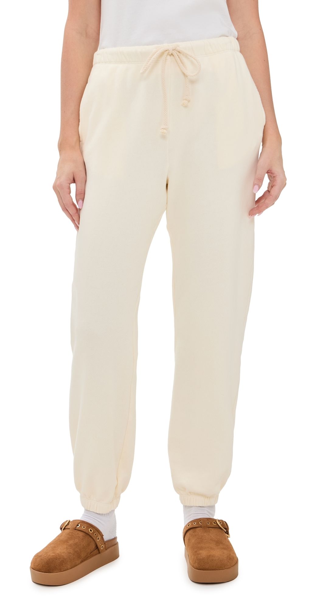 DONNI. The Eco Terry Sweatpants Creme L