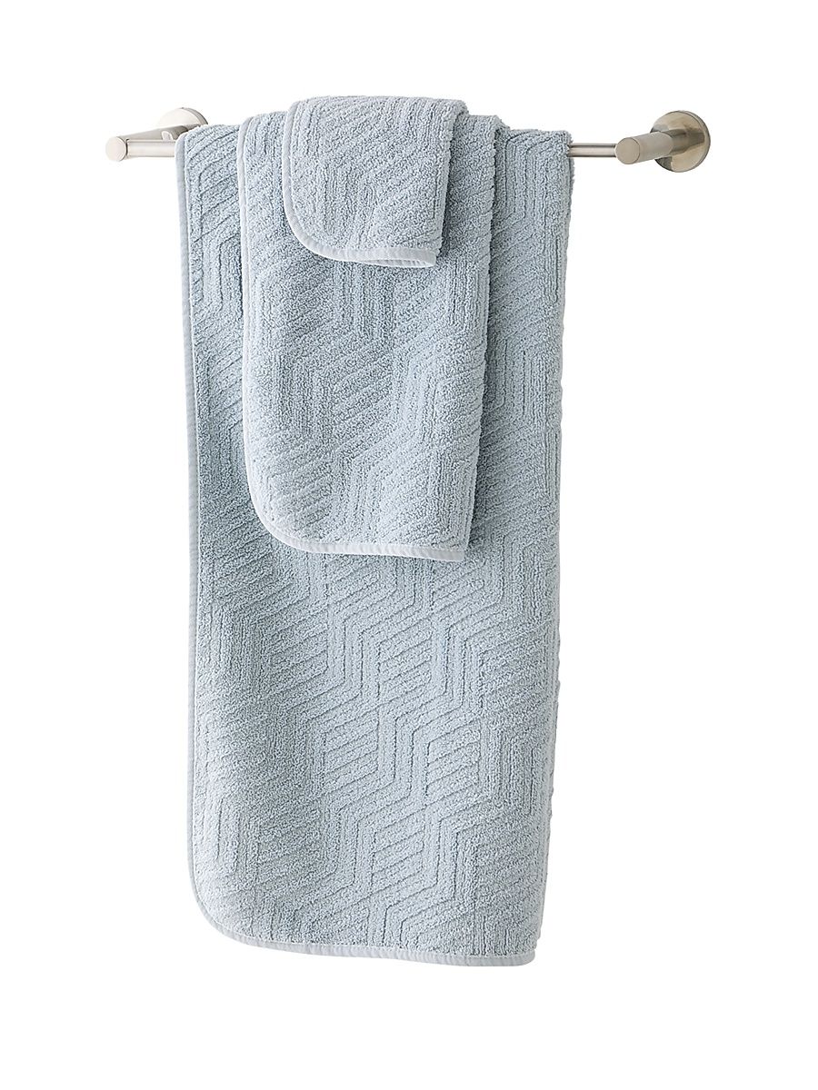 Villari Bath Towel - Light Blue