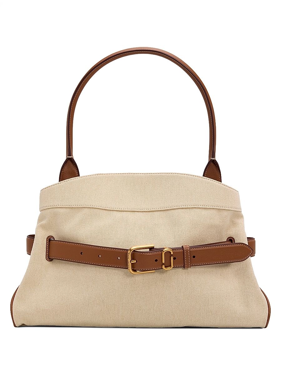 Women's The Canvas Dakota Satchel Bag - Beige Argan Oil
