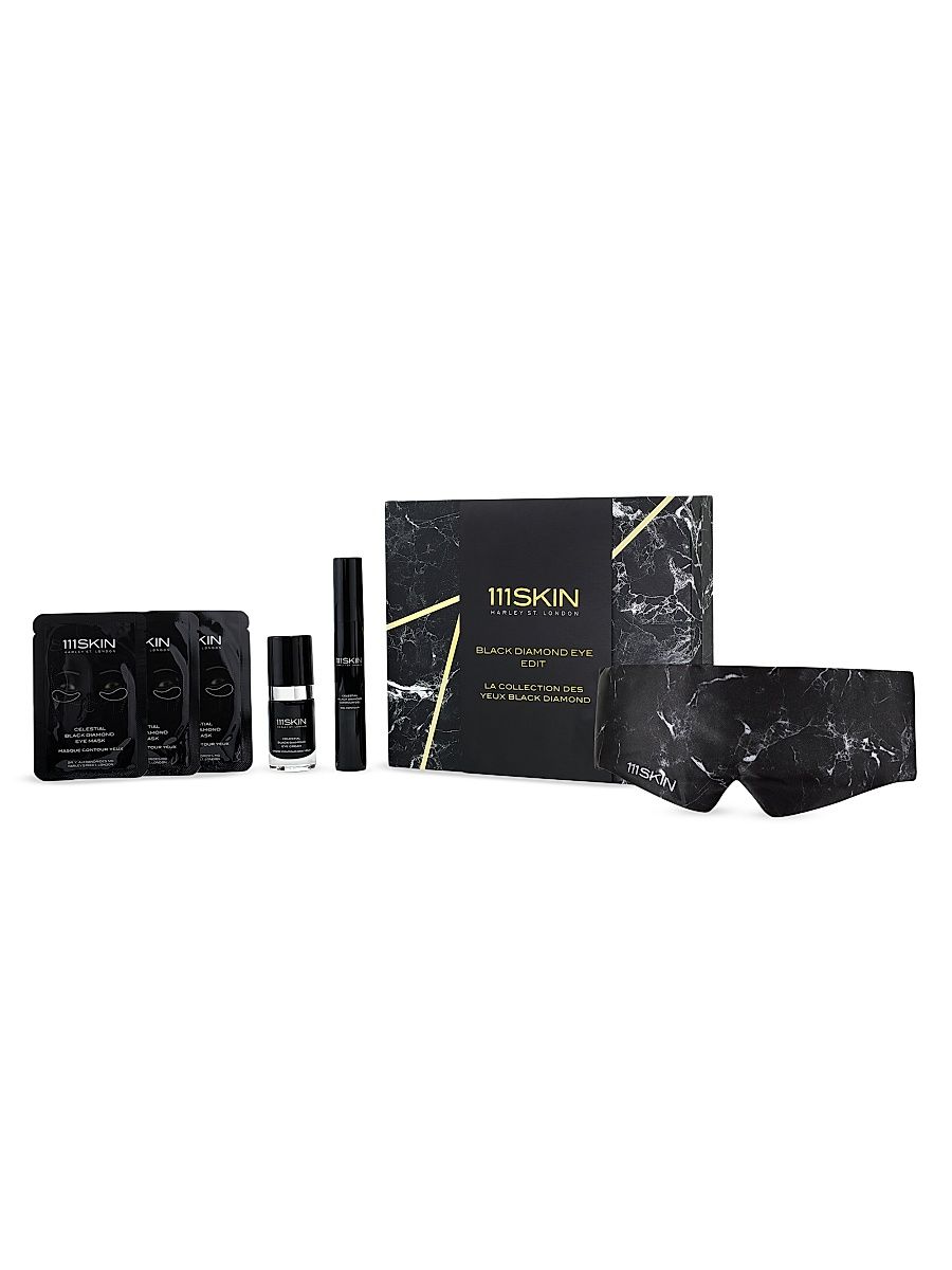 Women's Black Diamond Eye 5-Piece Mask, Cream & Gel Set