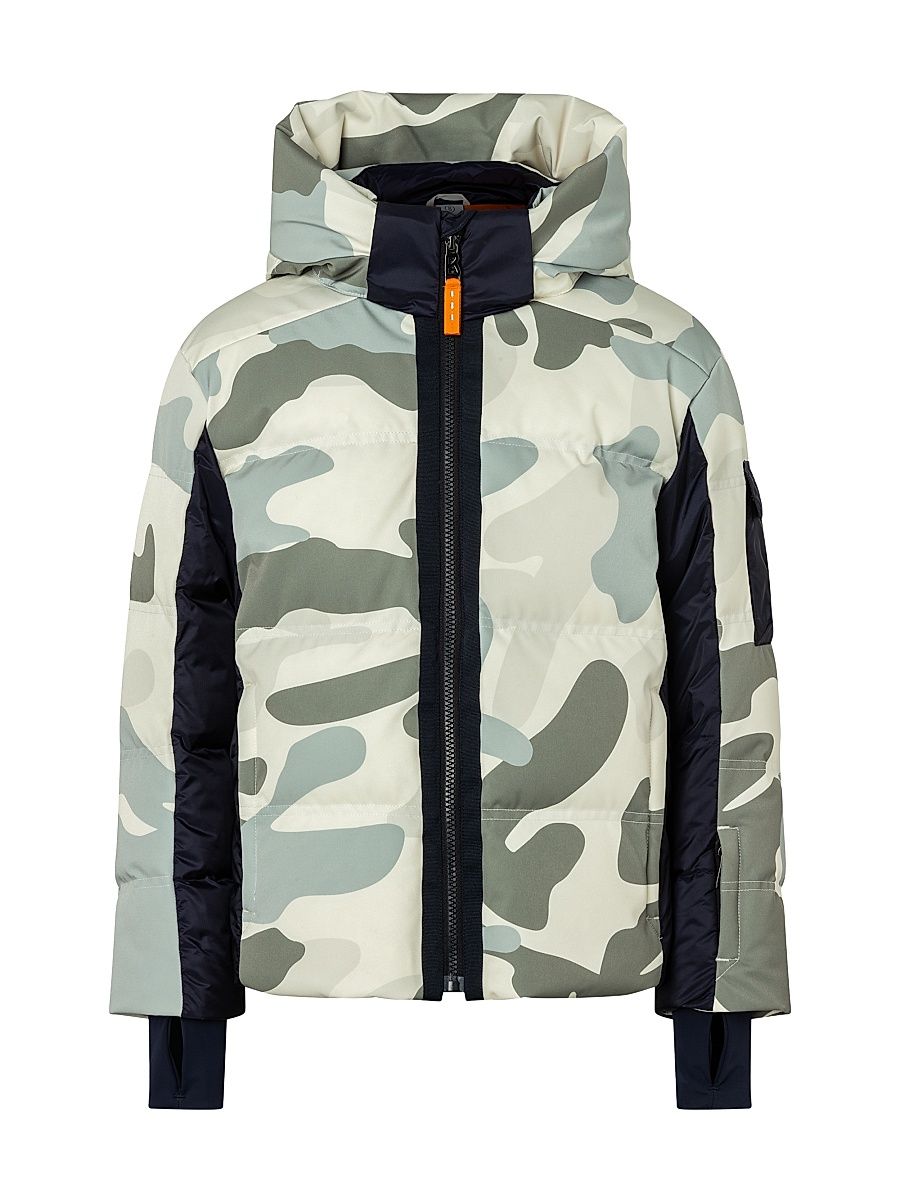 Bogner Boy's Little Boy's & Boy's Pablo Camouflage Down Jacket - White Camo - Size 8
