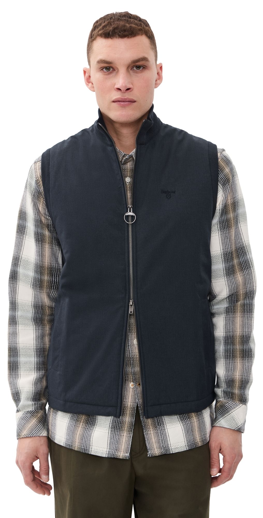 Barbour Dryburn Knitted Gilet Navy S