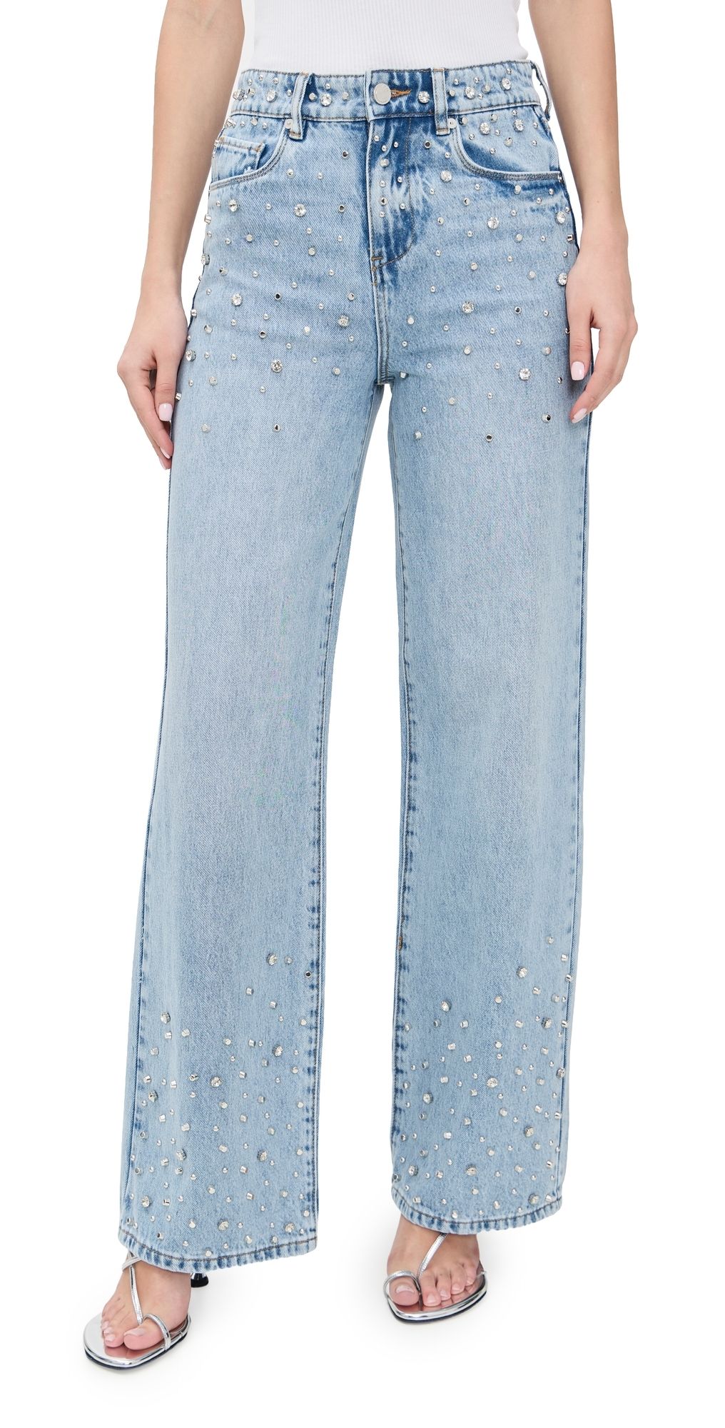 BLANKNYC Embellished Jeans Light Indigo 31