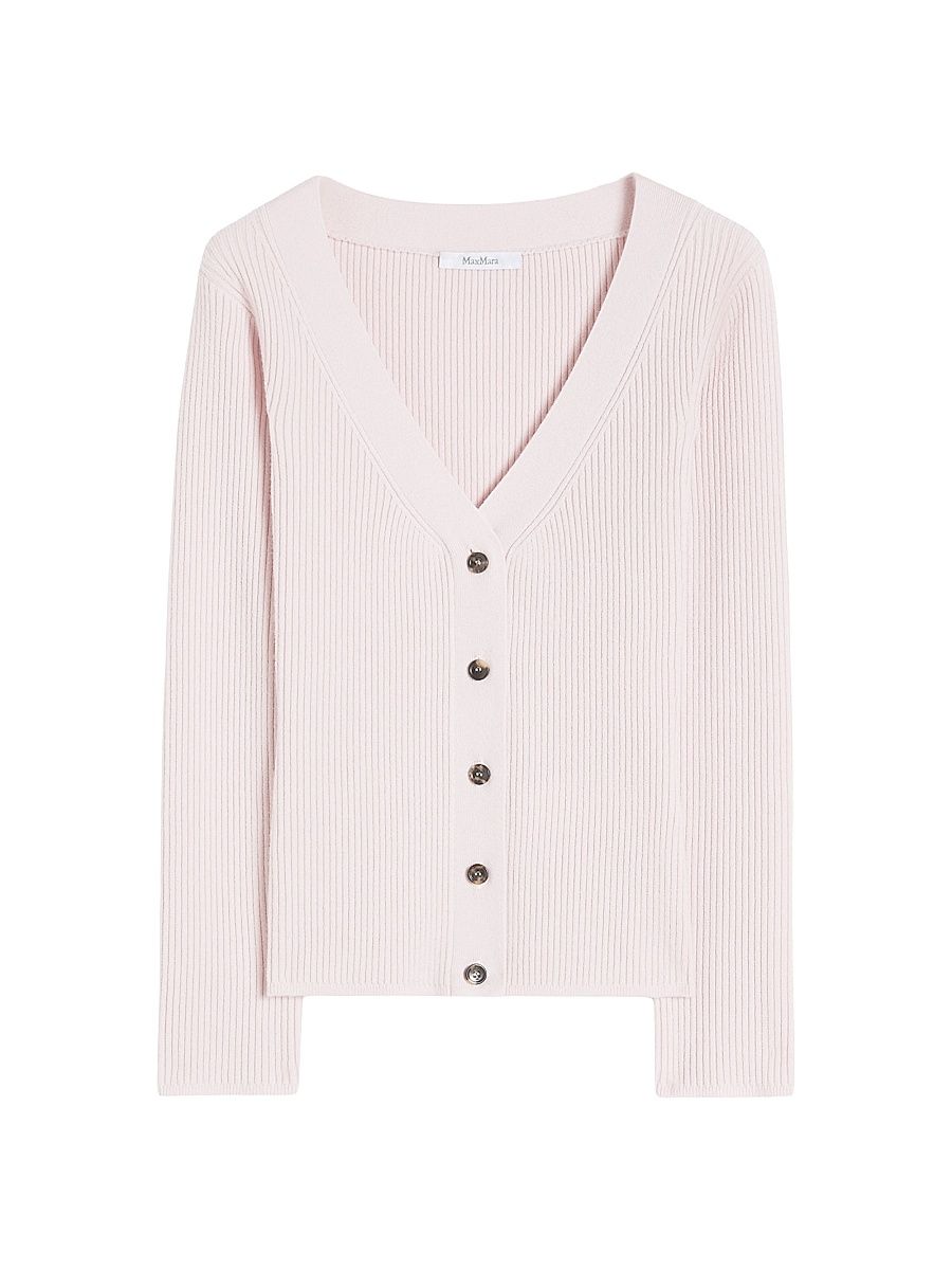 Women's Wool and Cashmere Jumper - Pink - Size Large