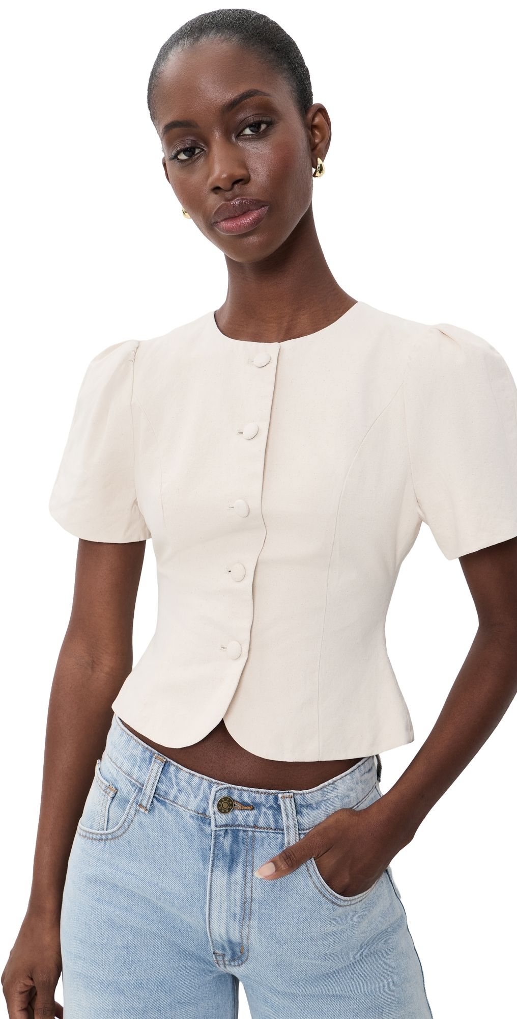 Lioness Femme Blouse Beige XL