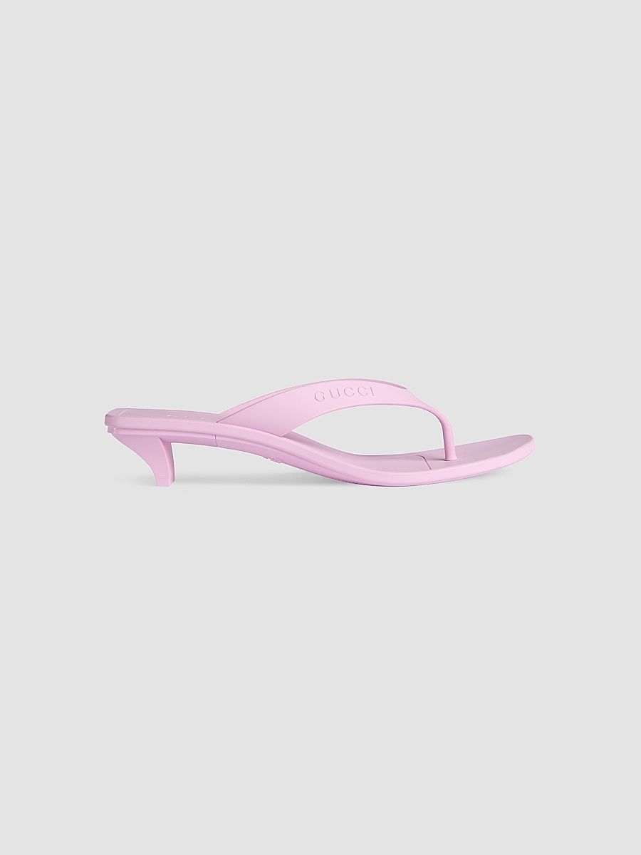 Women's Vittoria 35MM Thong Sandals - Sugar Pink - Size 12