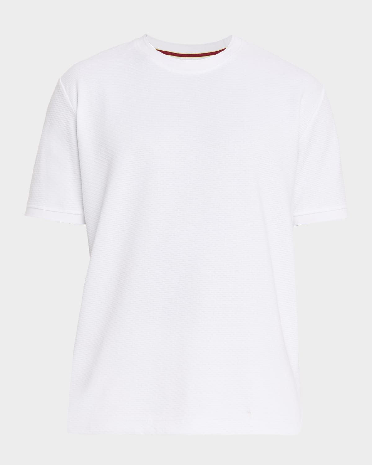 Men & apos;s Dawley Textured Knit Crewneck T-Shirt