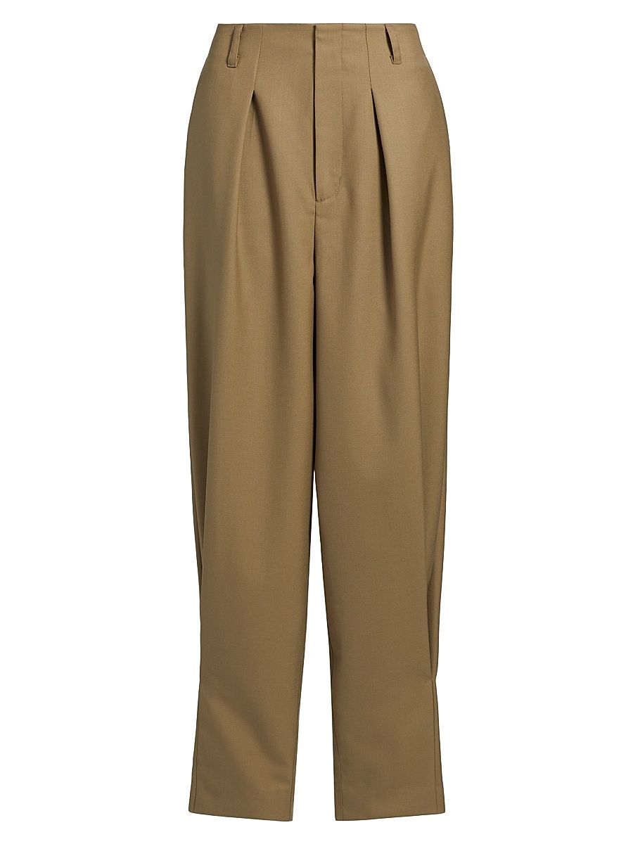 Women's Juniper High-Rise Tapered-Leg Pants - Sand - Size Large