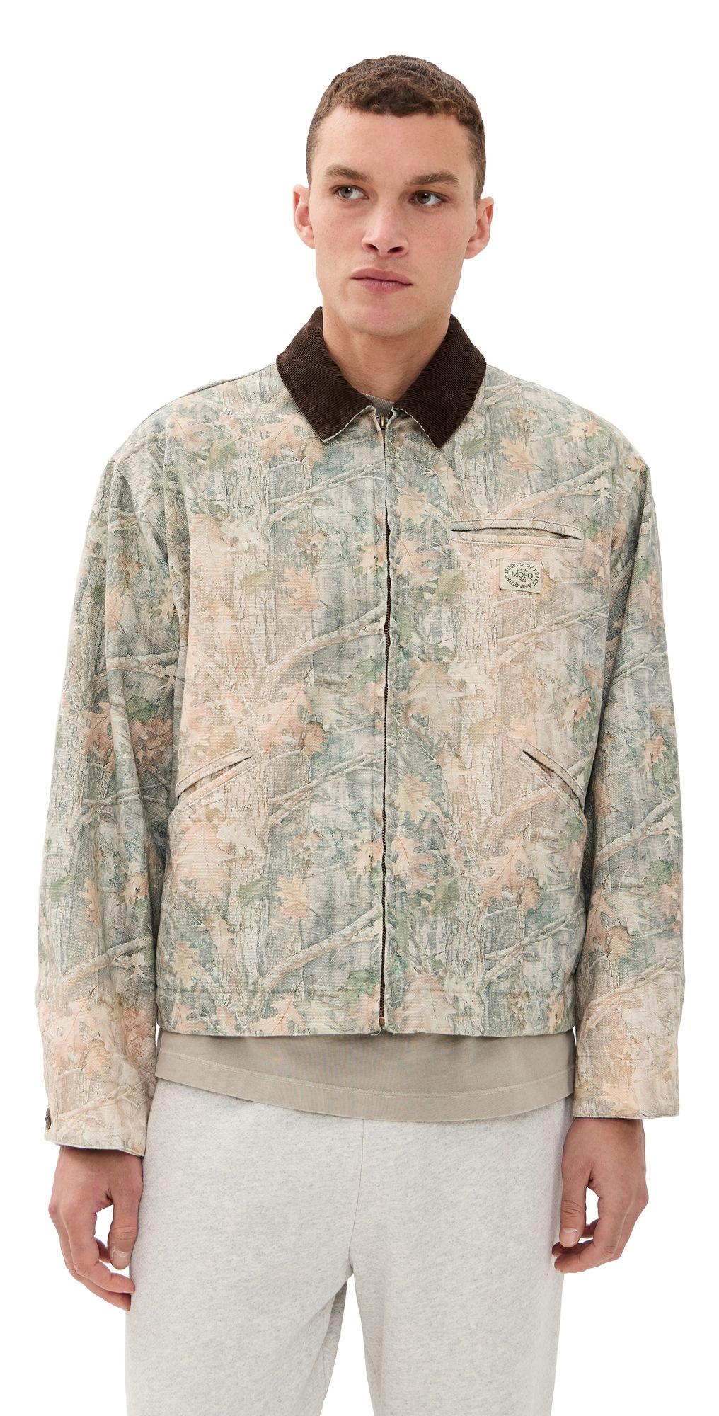 Museum of Peace and Quiet Utility Canvas Work Jacket Camouflage M