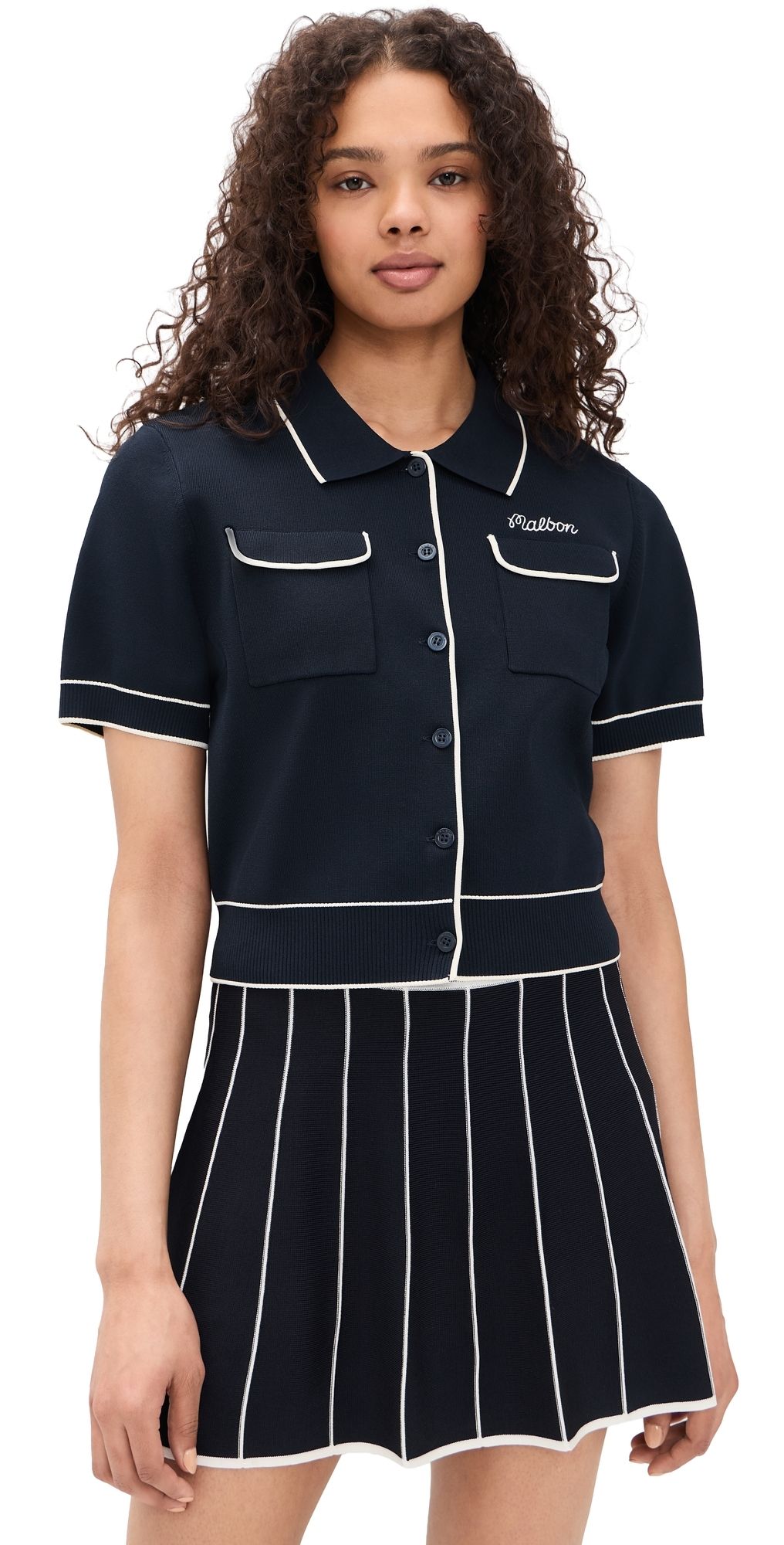 Malbon Jacqueline Polo Midnight M