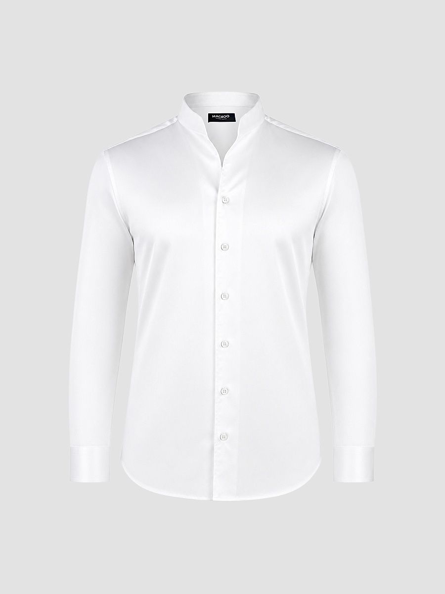 Men's Fibonacci Woven Shirt - White - Size XXXL