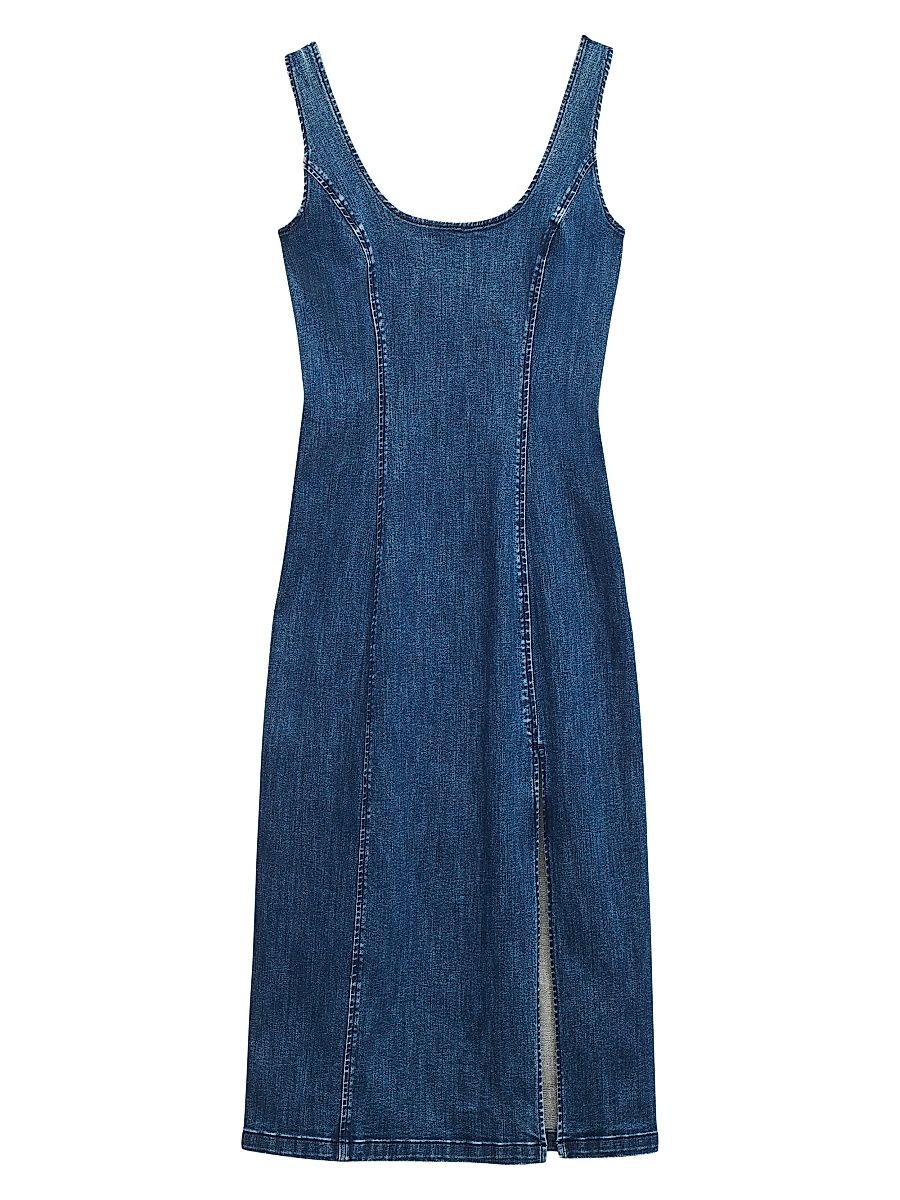 Women's Flexi Athena Denim Midi-Dress - Bryant - Size 8